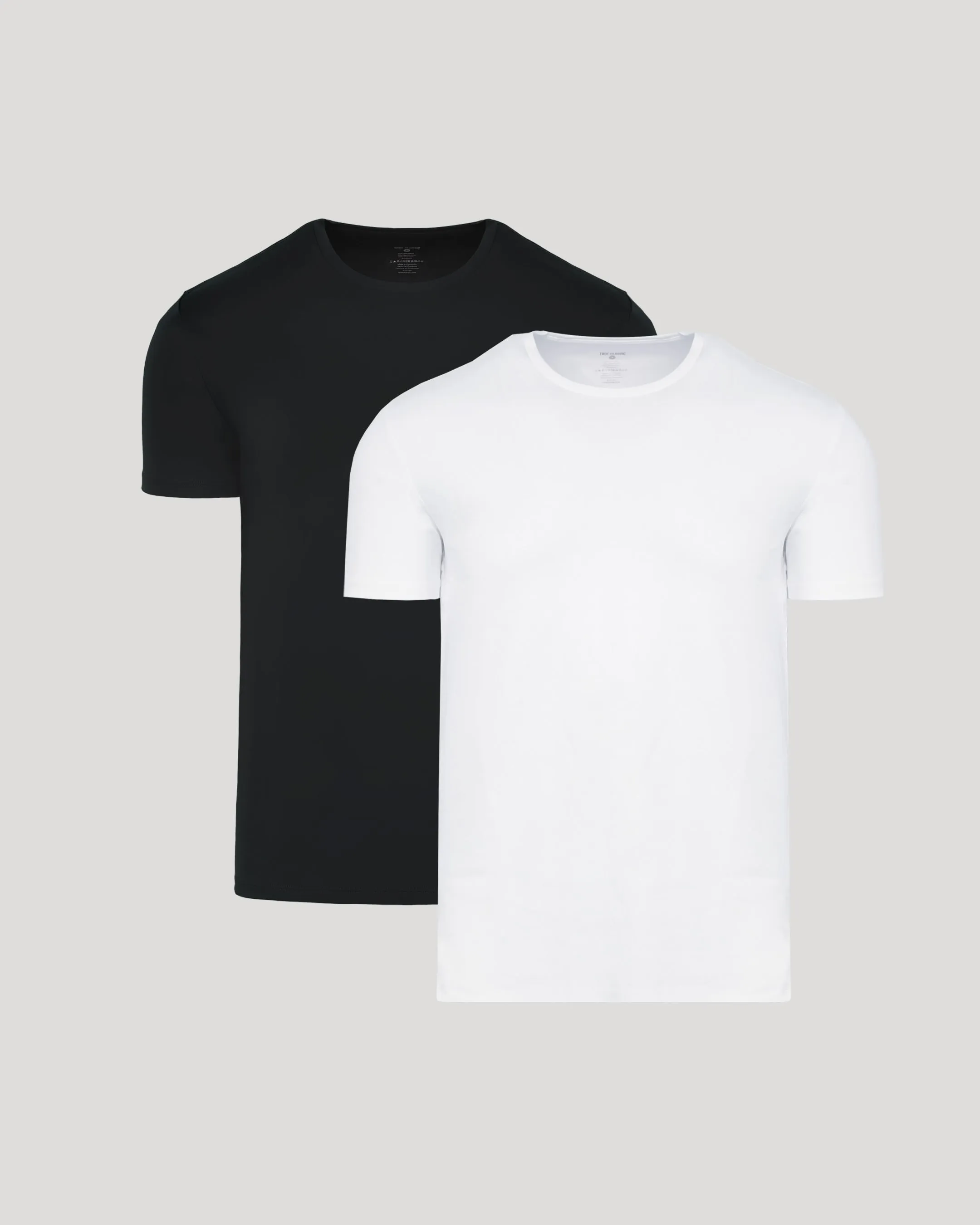 Black & White Premium Pima Crew Neck 2-Pack sold by True Classic
