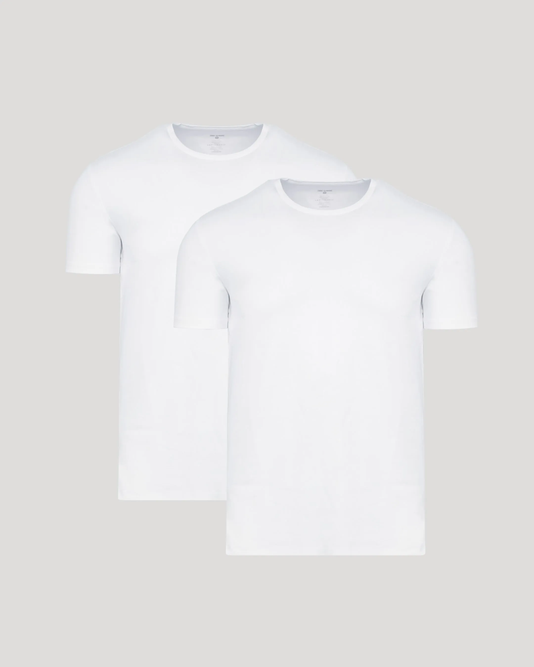 White Premium Pima Crew Neck 2-Pack sold by True Classic