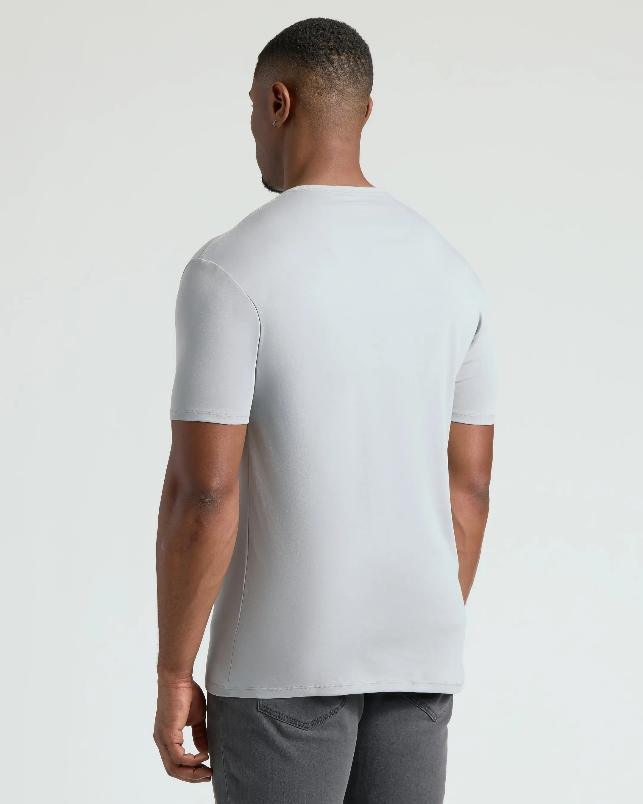 Steel Tall Premium Pima Crew Neck sold by True Classic product image thumbnail 4