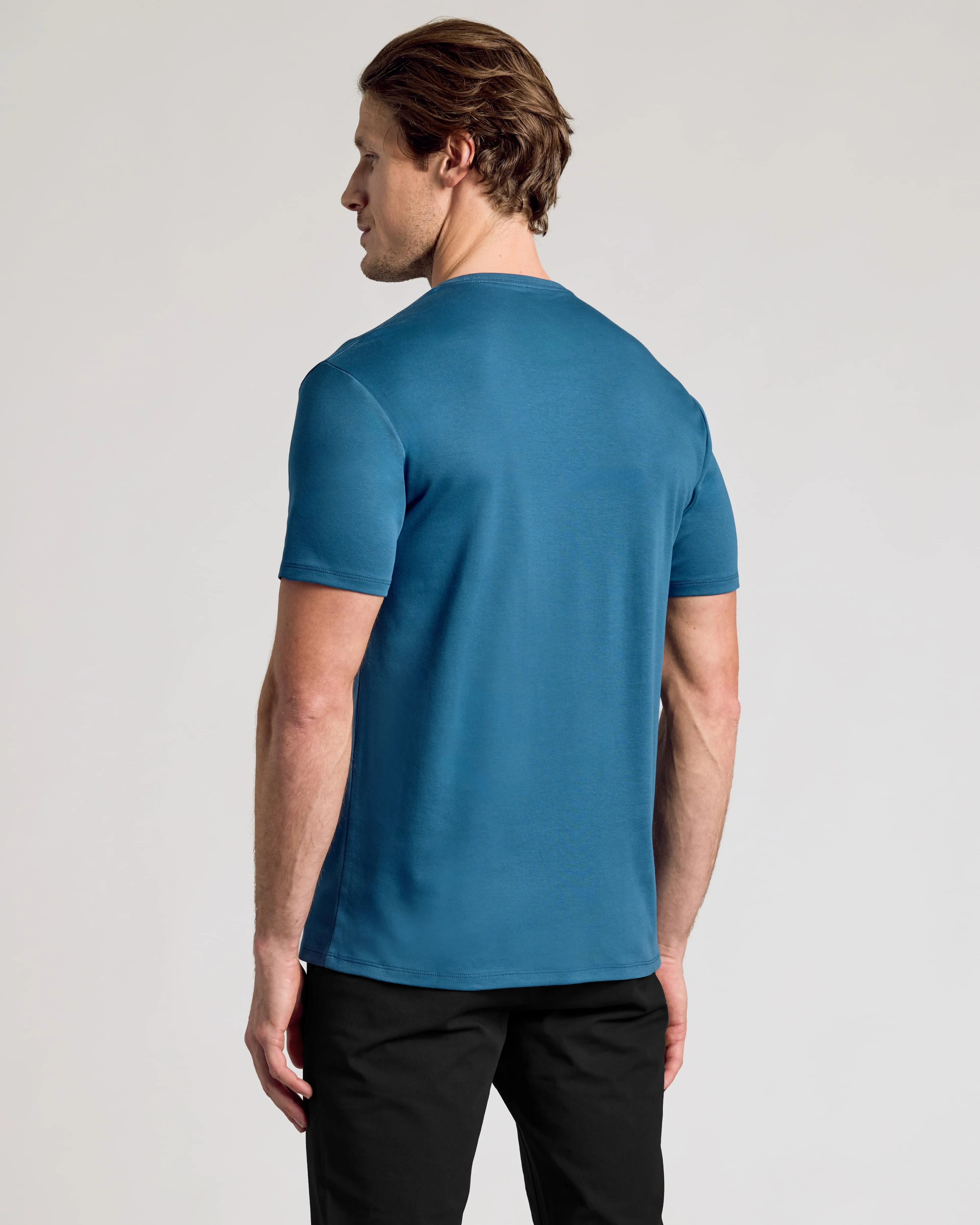 Lagoon Premium Pima Crew Neck sold by True Classic product image thumbnail 4