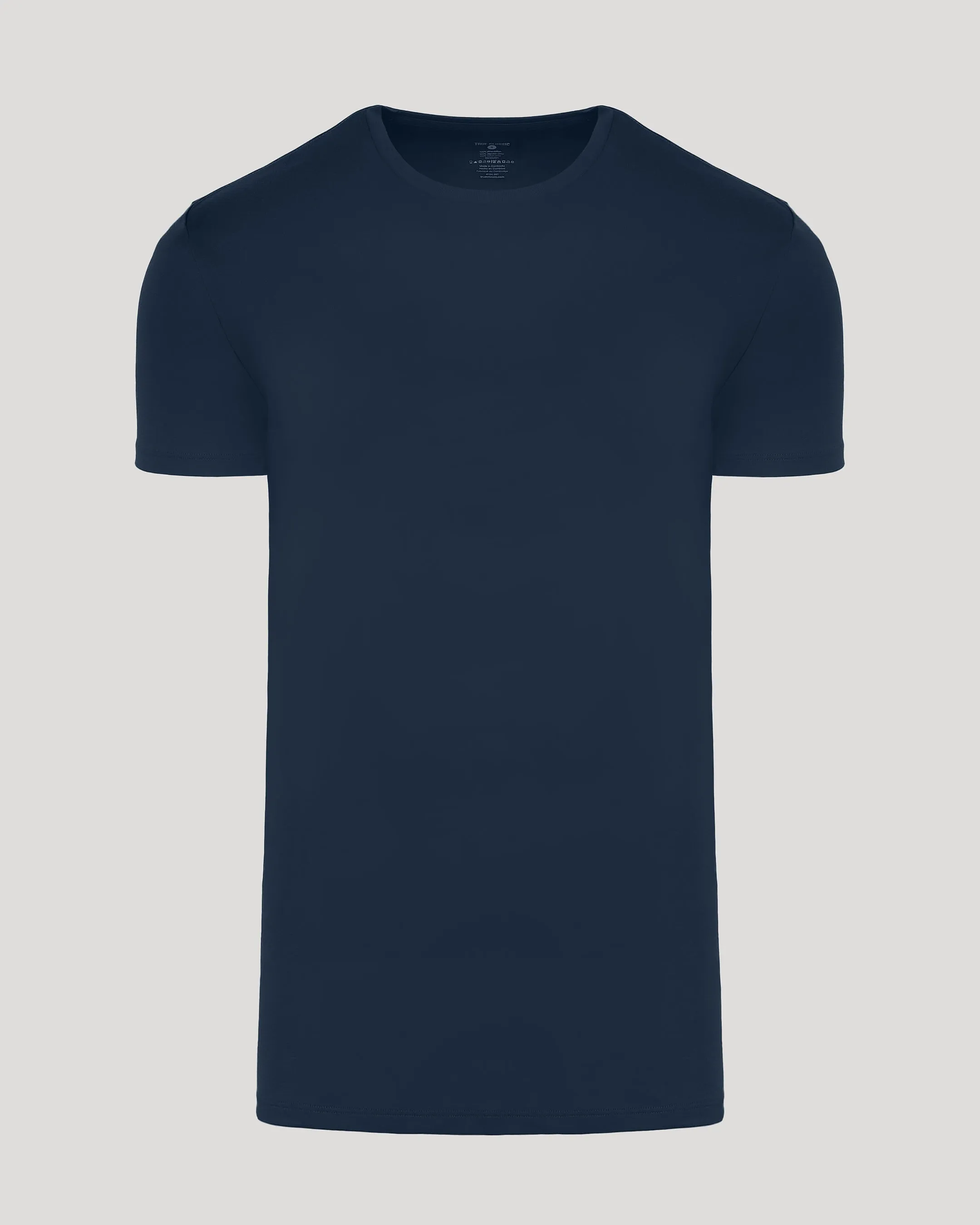 Navy Tall Premium Pima Crew Neck sold by True Classic product image thumbnail 3