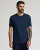 Navy Pima Crew Neck sold by True Classic