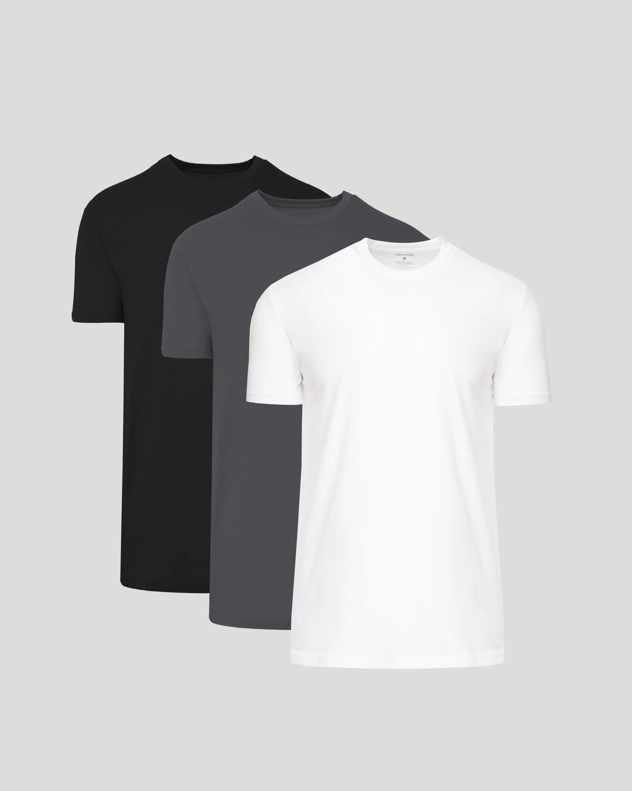 Classic Tall Straight Hem Crew Neck T-Shirt 3-Pack sold by True Classic