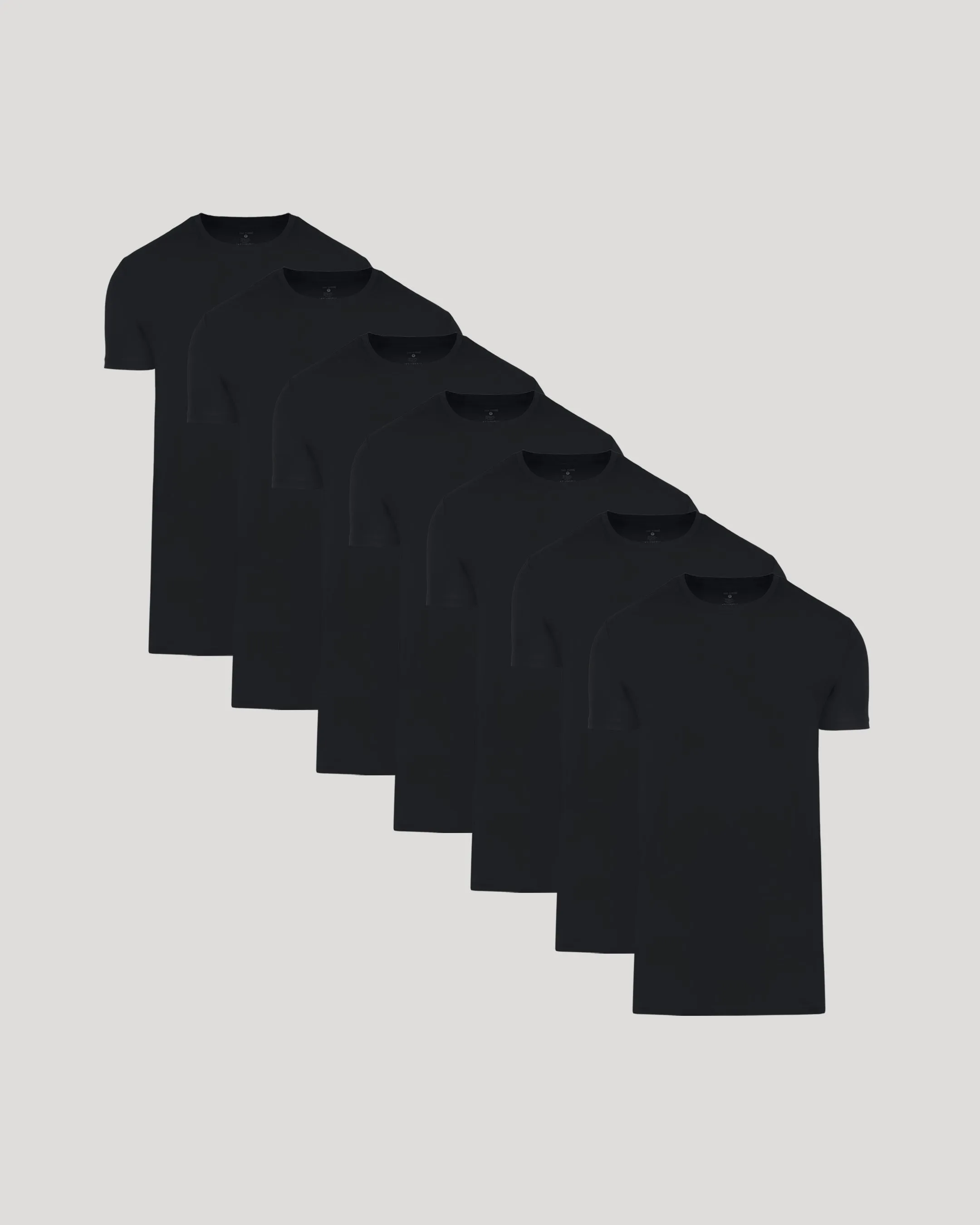 Black Tall Premium Pima Crew Neck 7-Pack sold by True Classic