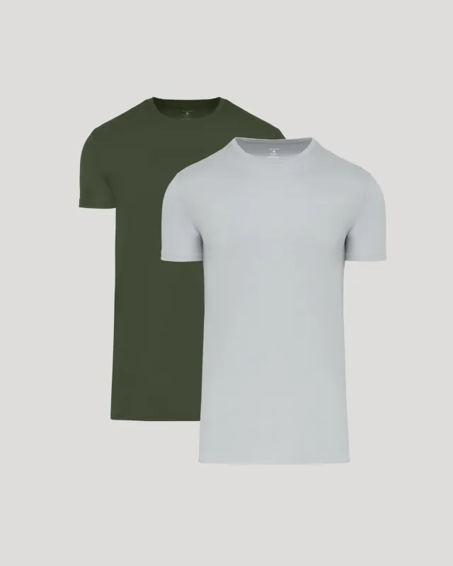 Grove & Steel Tall Pima Crew Neck 2-Pack sold by True Classic