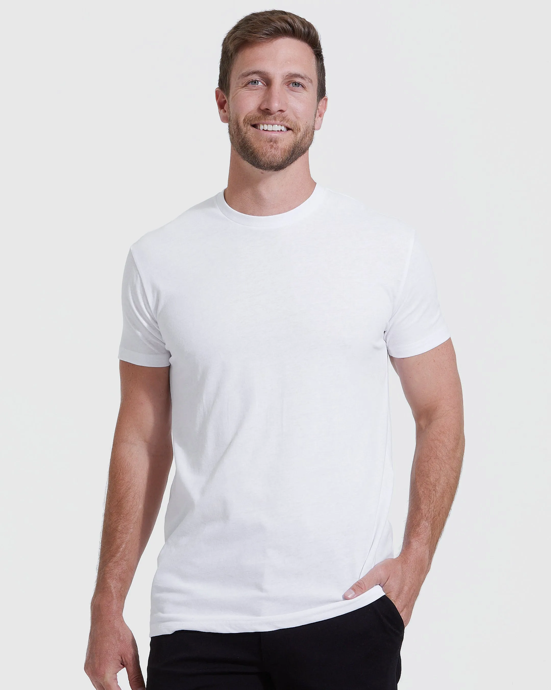 Cool Tones Tall Straight Hem T-Shirt 6-Pack sold by True Classic product image thumbnail 2