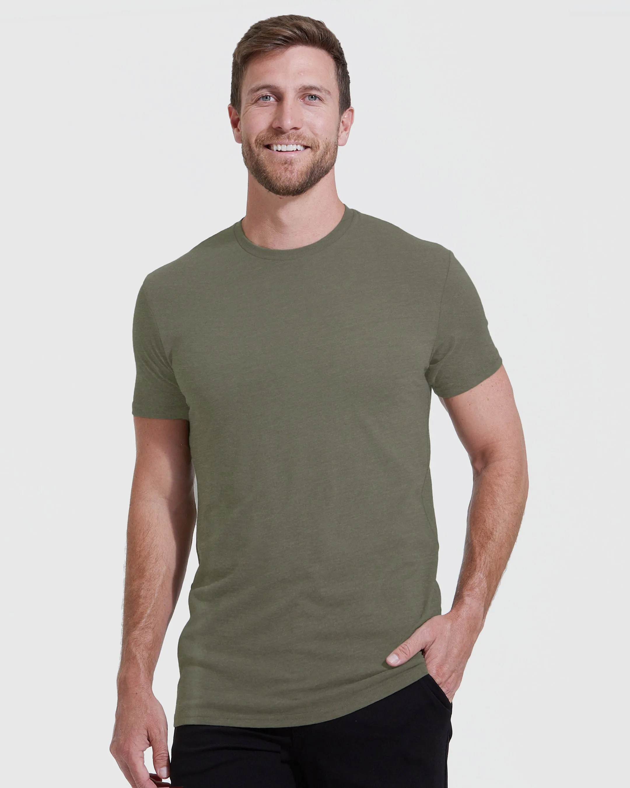 Cool Tones Tall Straight Hem T-Shirt 6-Pack sold by True Classic product image thumbnail 5