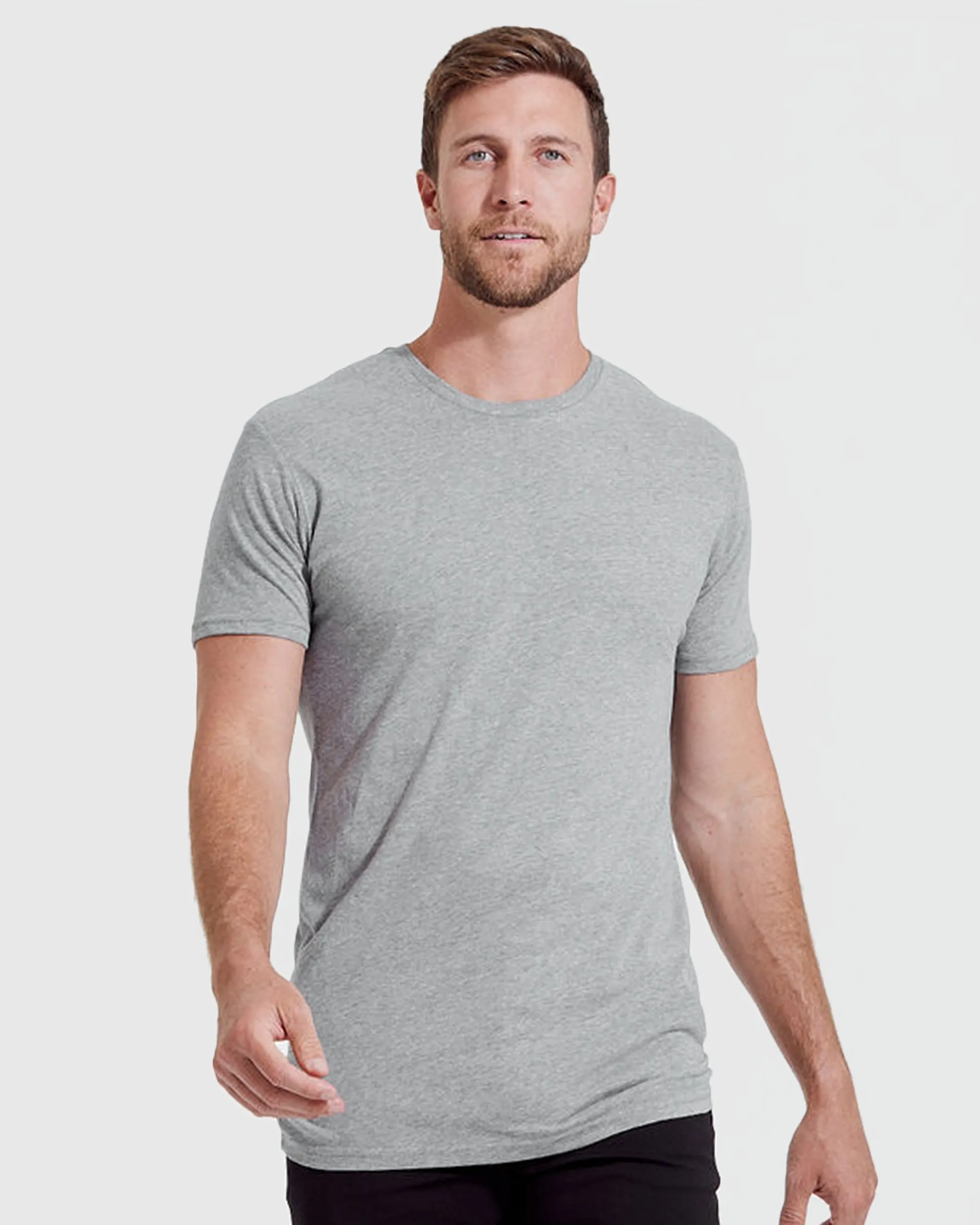 Dark Neutrals Tall Straight Hem T-Shirt 6-Pack sold by True Classic product image thumbnail 2