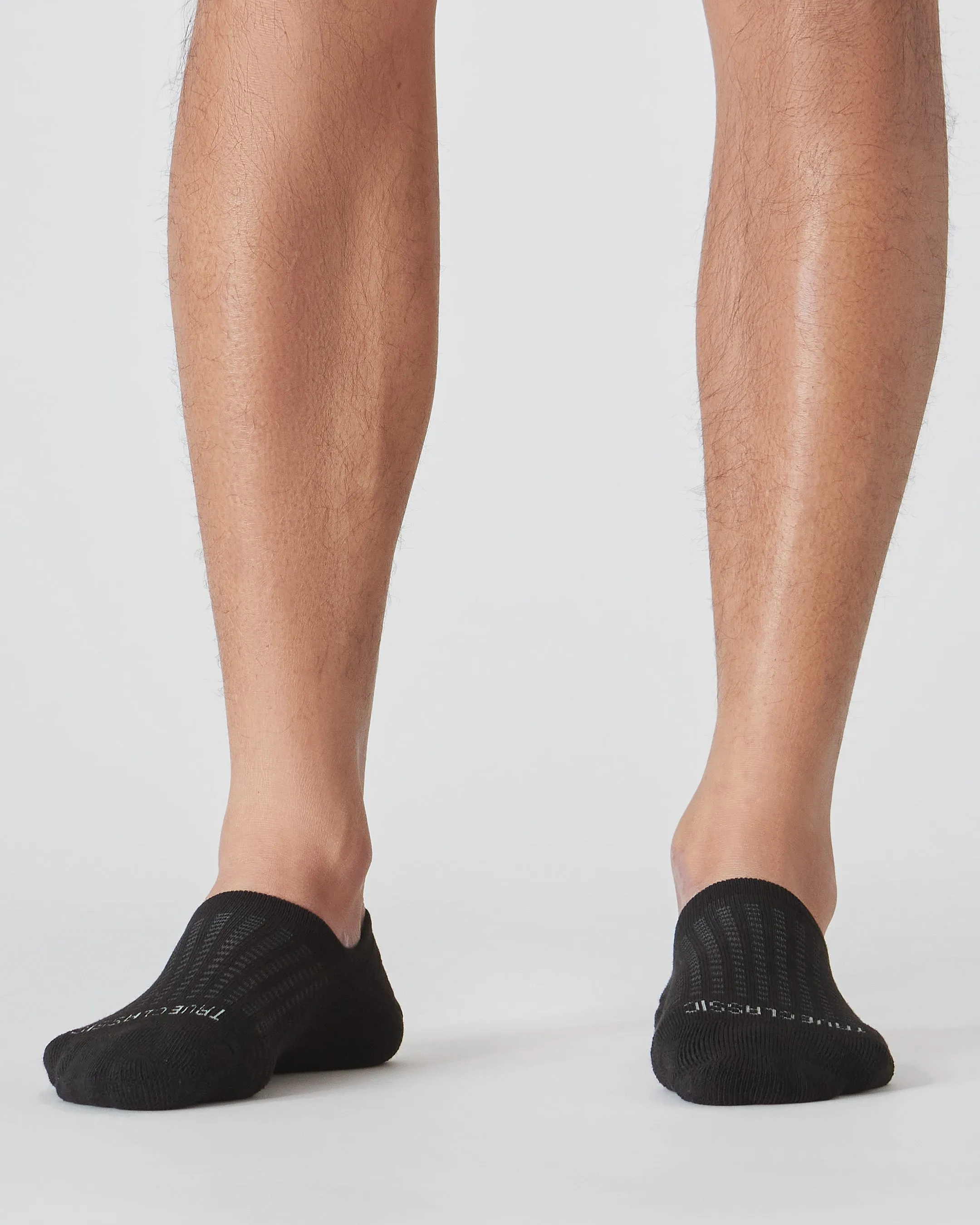 Black Active No Show Socks 6-Pack sold by True Classic product image thumbnail 2