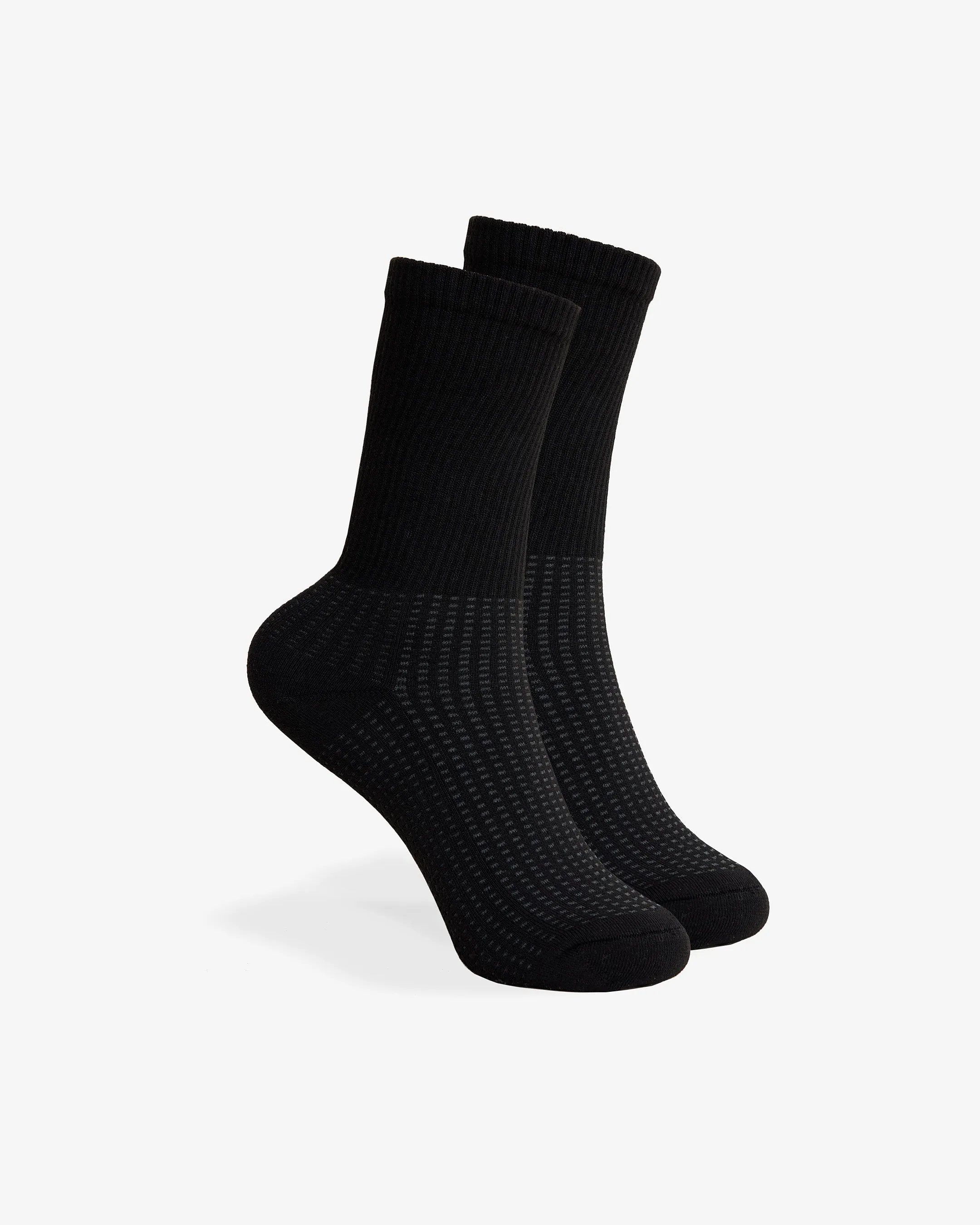 Black Active Crew Socks 6-Pack sold by True Classic product image thumbnail 4