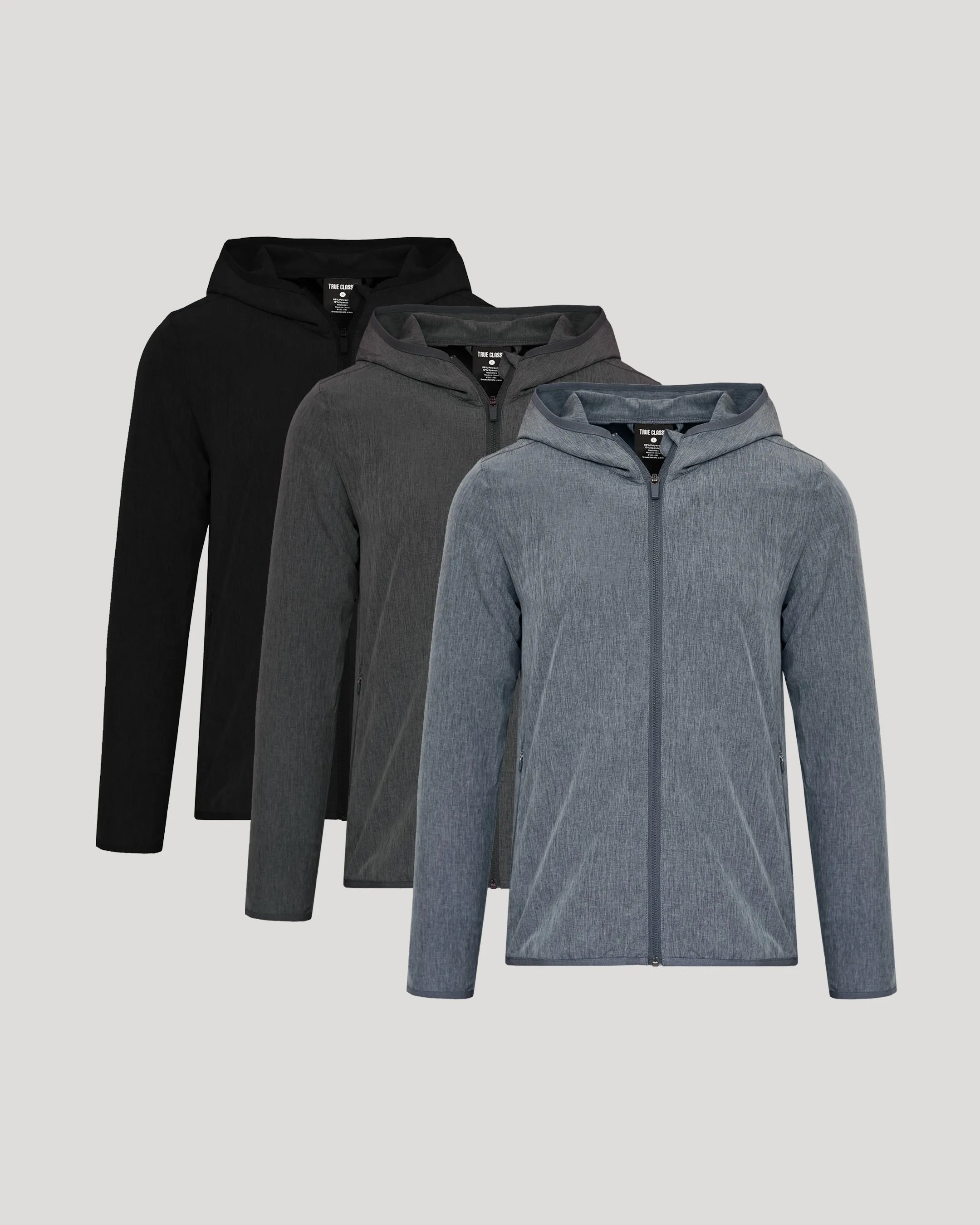 Active Shell Jacket 3-Pack sold by True Classic