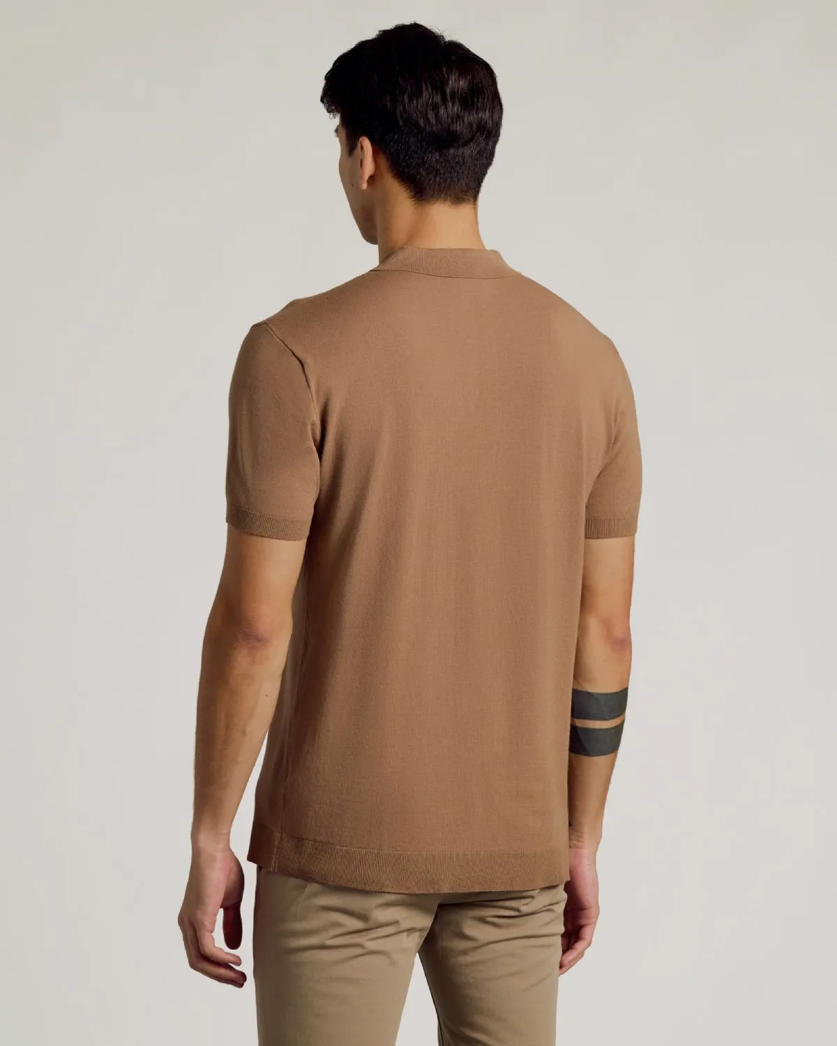 Truffle Dressy Polo sold by True Classic product image thumbnail 3