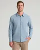 Blue Stretch Oxford 2.0 sold by True Classic