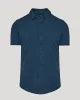Dark Heather Navy Short Sleeve Comfort Knit Shirt sold by True Classic