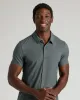 Charcoal Heather Gray Short Sleeve Comfort Knit Shirt sold by True Classic