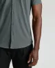 Charcoal Heather Gray Short Sleeve Comfort Knit Shirt sold by True Classic