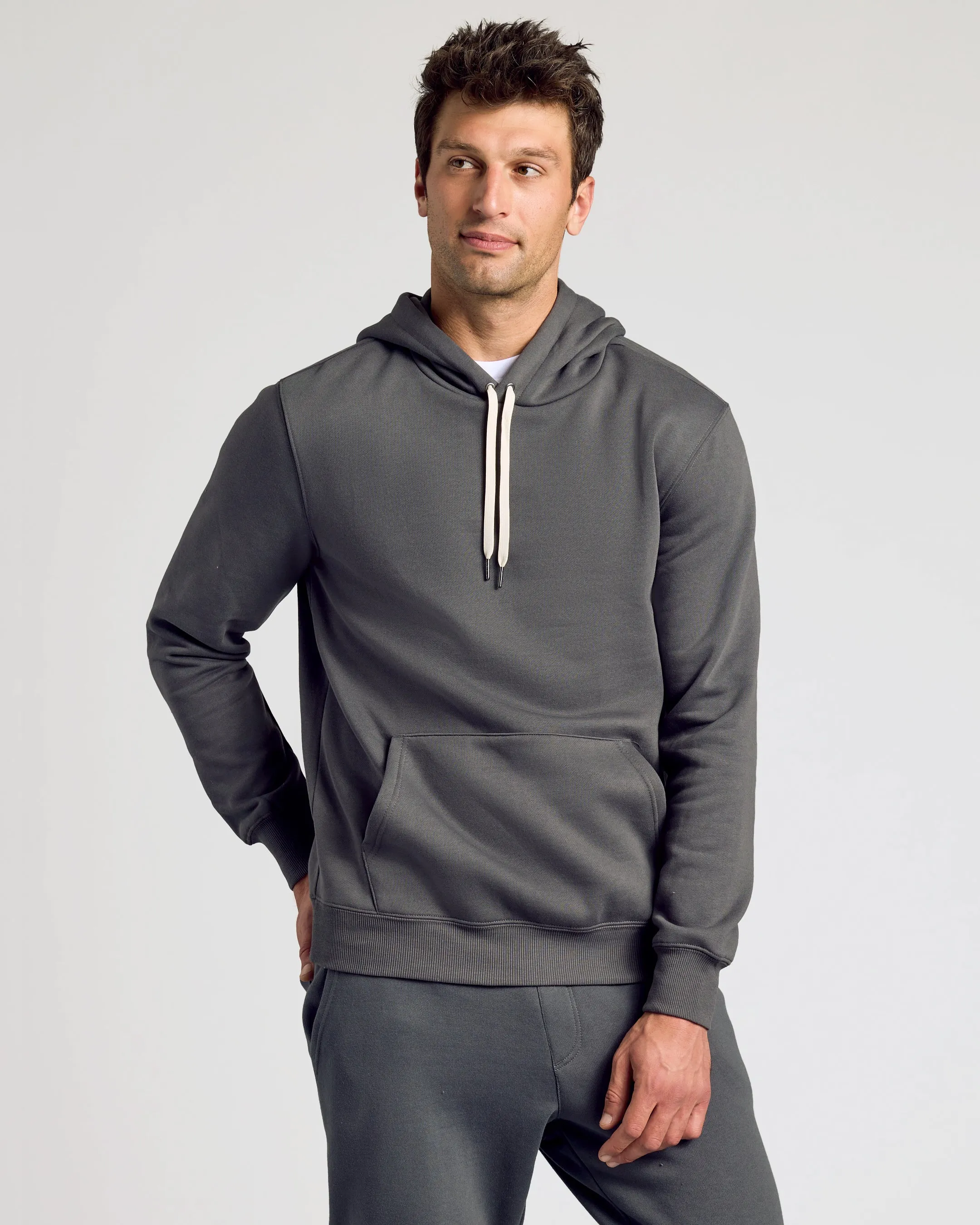 Carbon Pullover Fleece Hoodie & Jogger 2-Pack sold by True Classic product image thumbnail 2