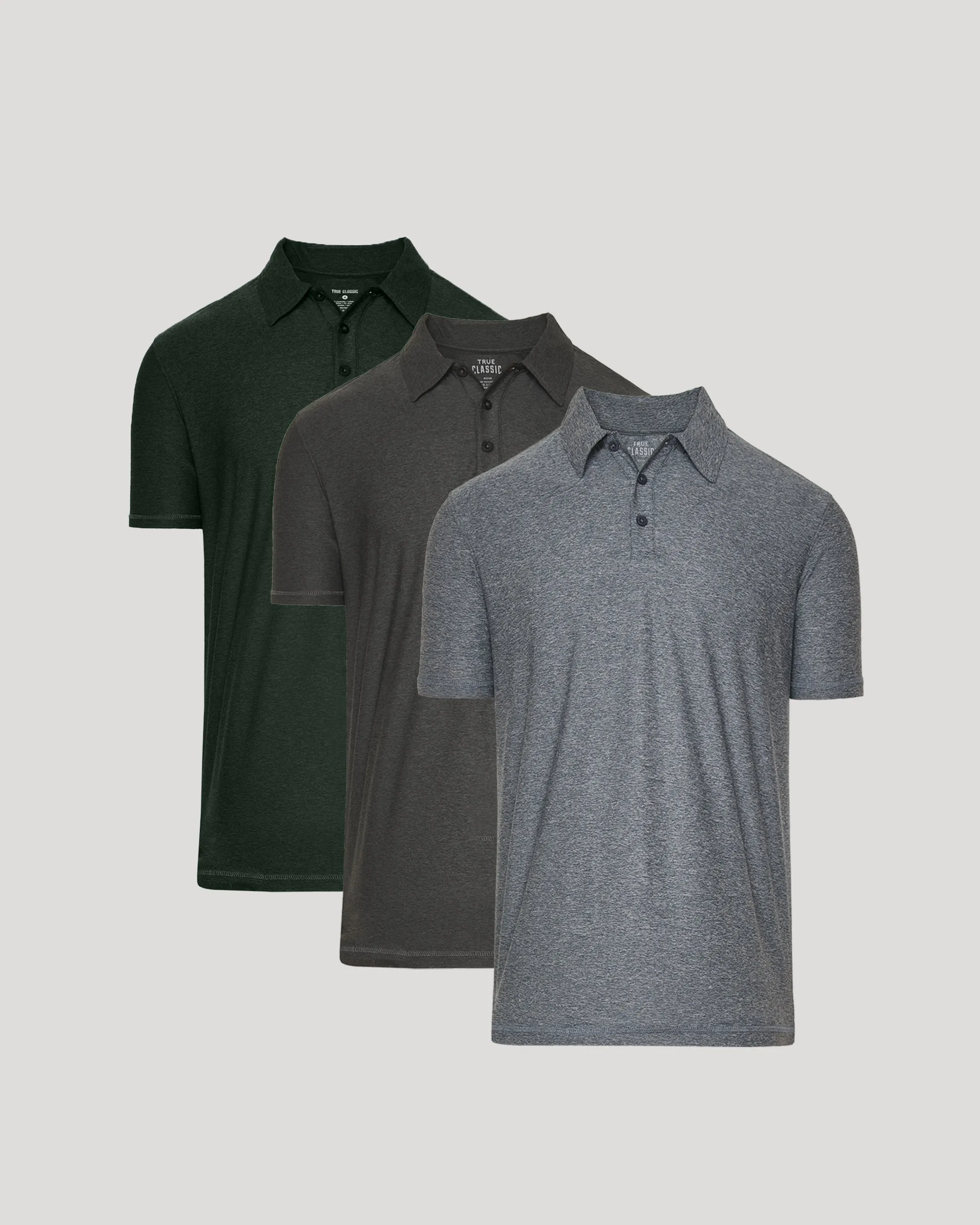Active Short Sleeve Polo 3-Pack sold by True Classic