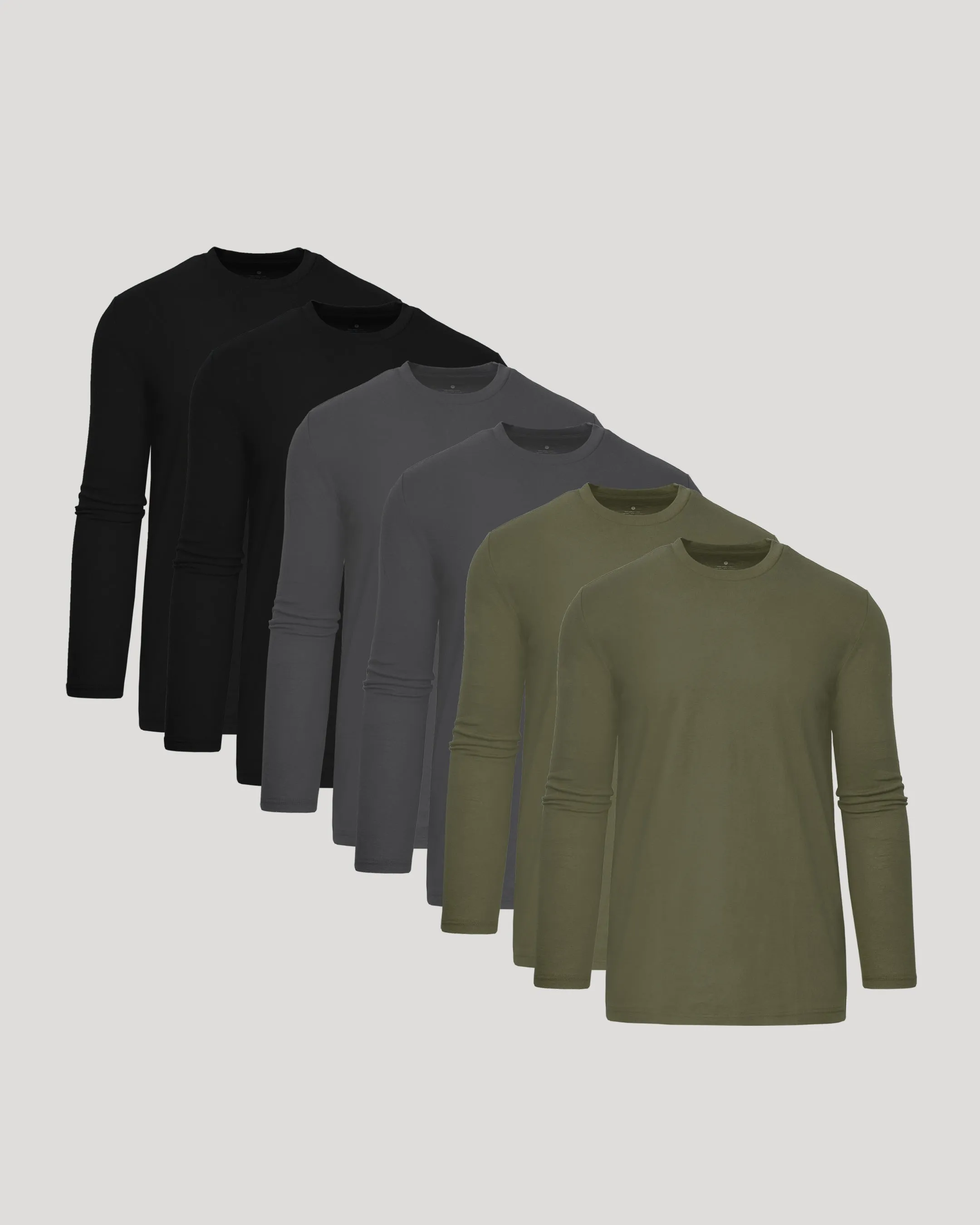 Tall Long Sleeve T-Shirt 6-Pack sold by True Classic