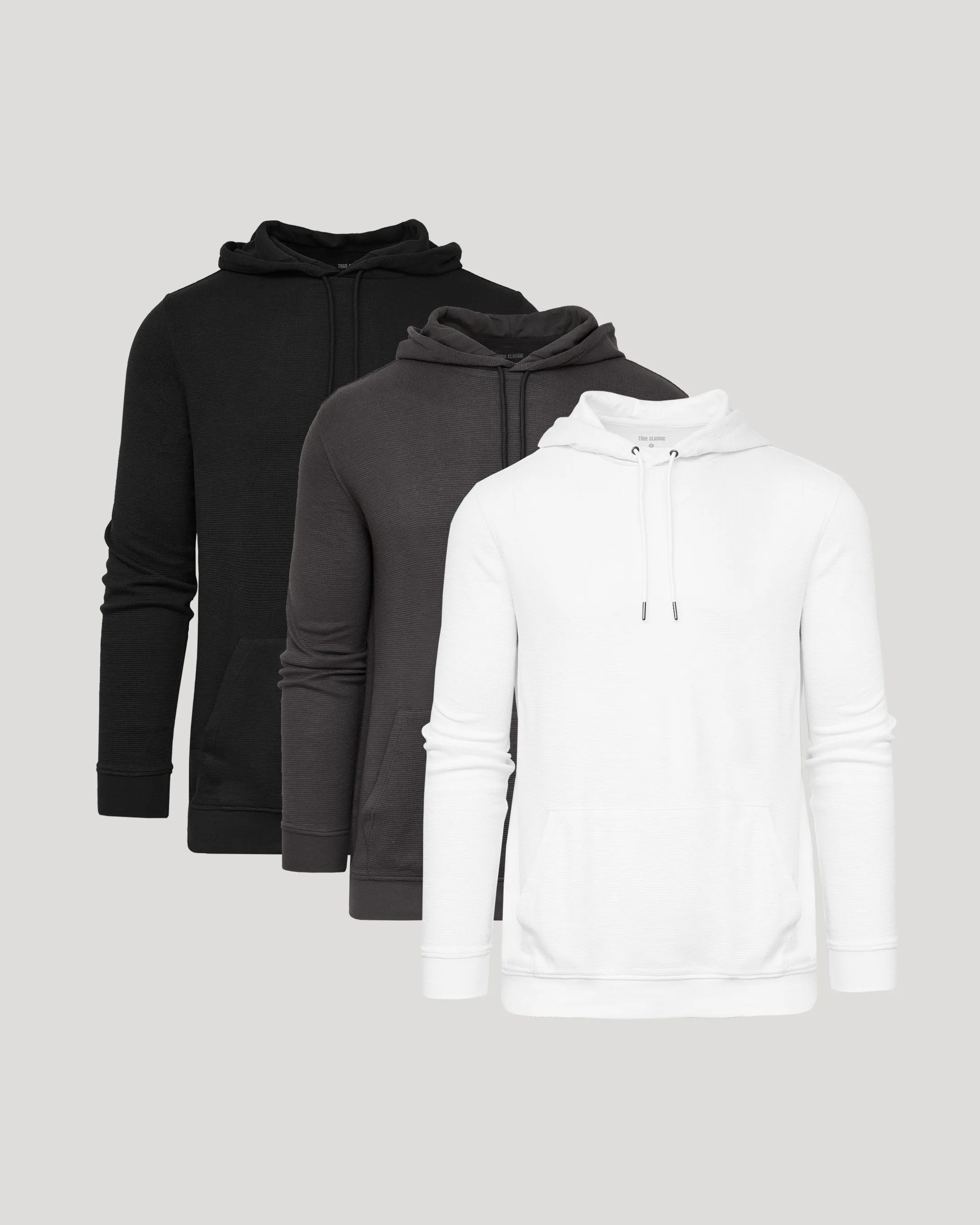 Classic Waffle Hoodie 3-Pack sold by True Classic