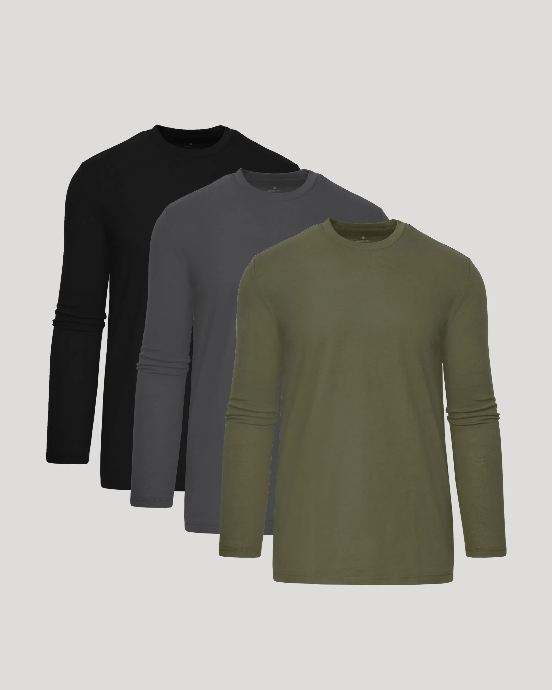 Tall Long Sleeve T-Shirt 3-Pack sold by True Classic