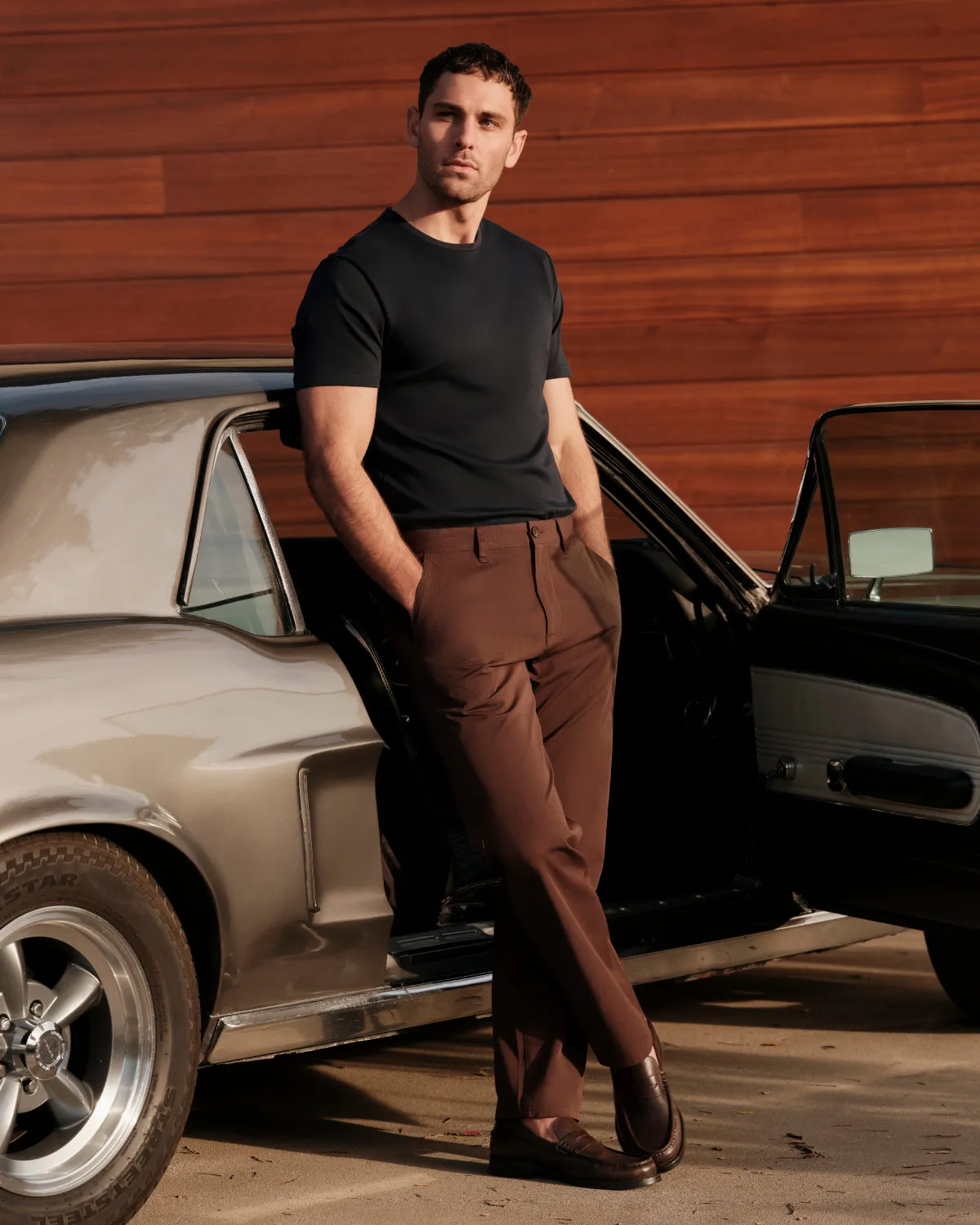 White & Navy Classic Pima Crew 4-Pack sold by True Classic product image thumbnail 2