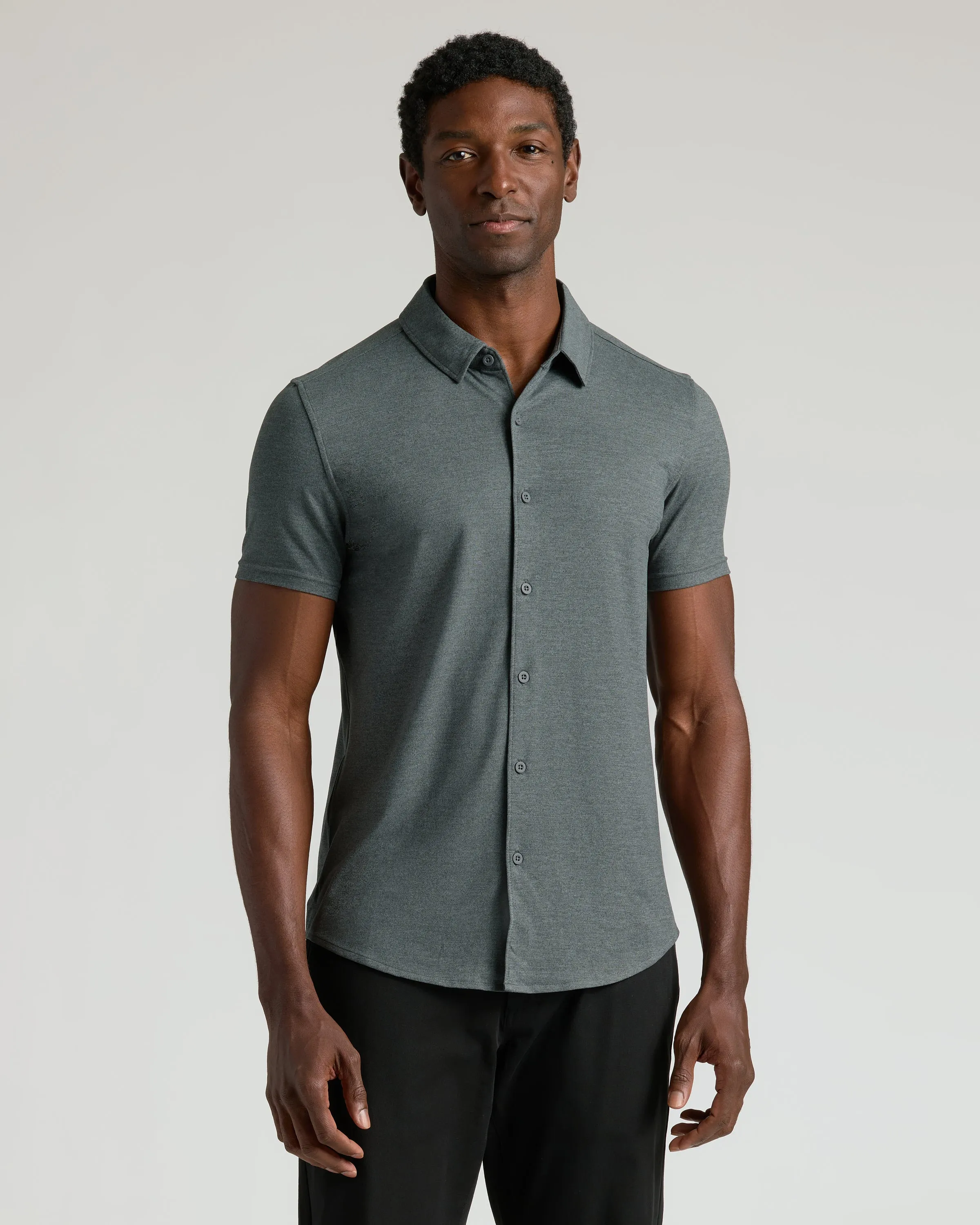 Neutral Short Sleeve Comfort Knit Shirt 3-Pack sold by True Classic product image thumbnail 3