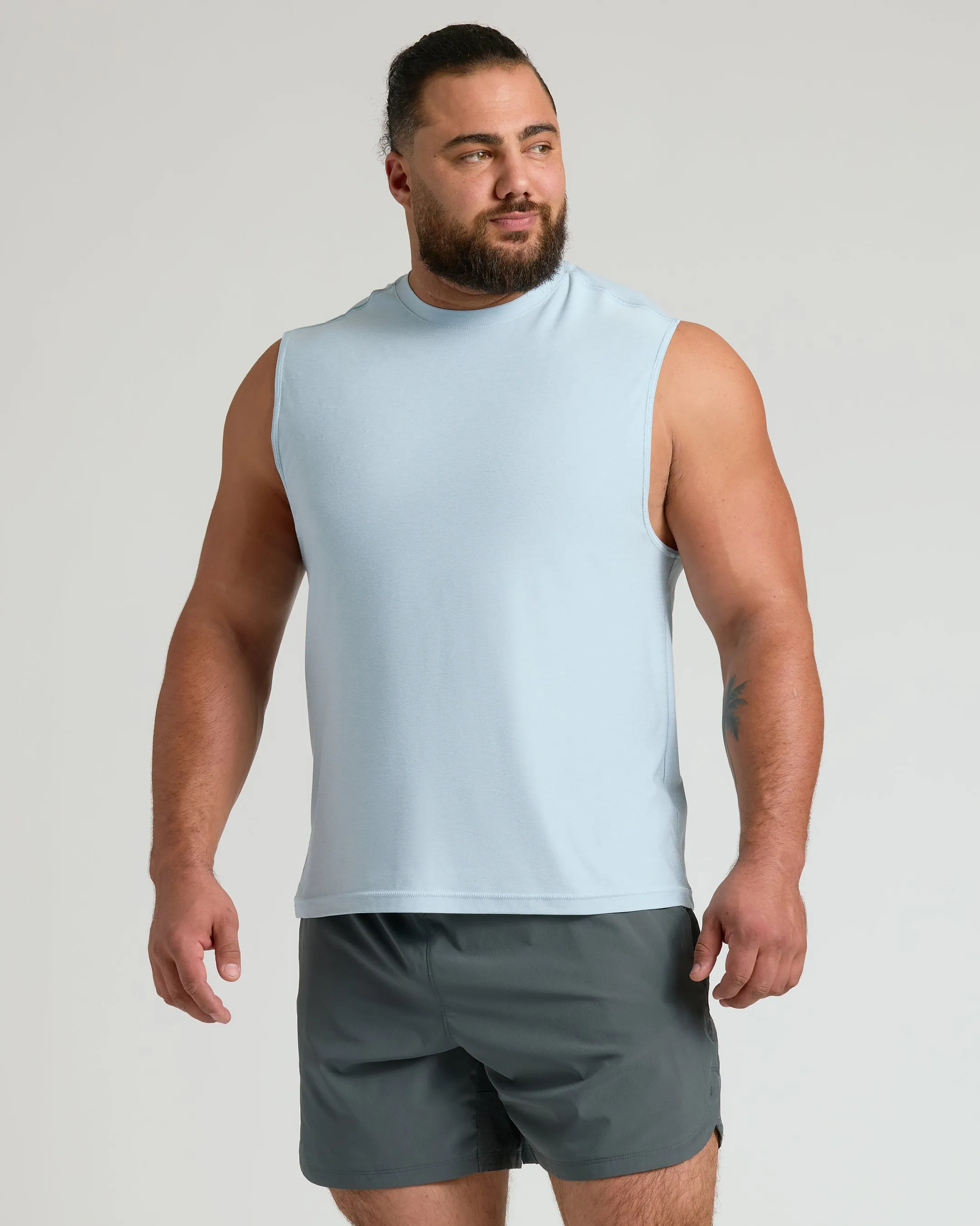 Arctic Sleeveless Active Muscle Tee sold by True Classic