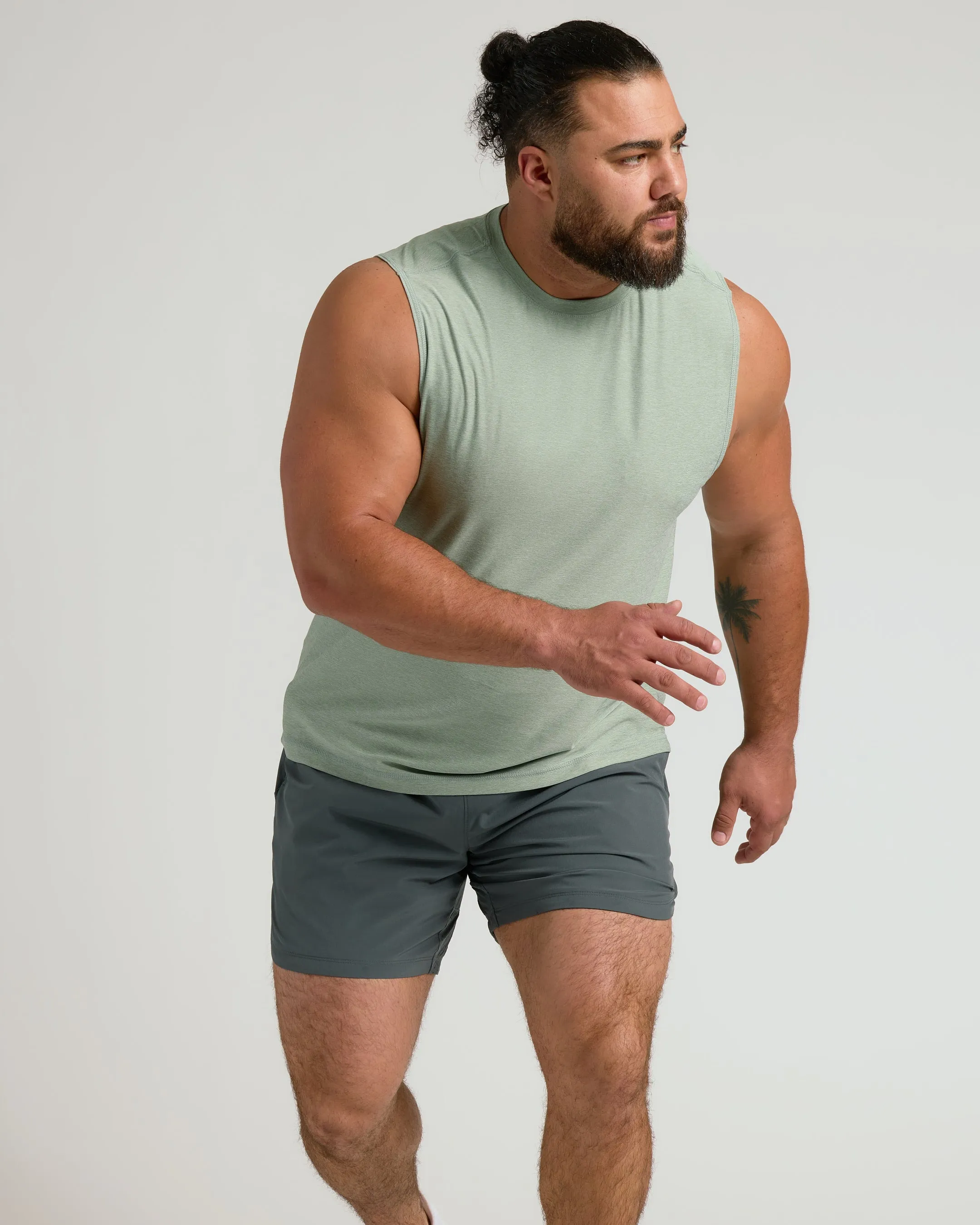 Lichen Sleeveless Active Muscle Tee sold by True Classic product image thumbnail 4