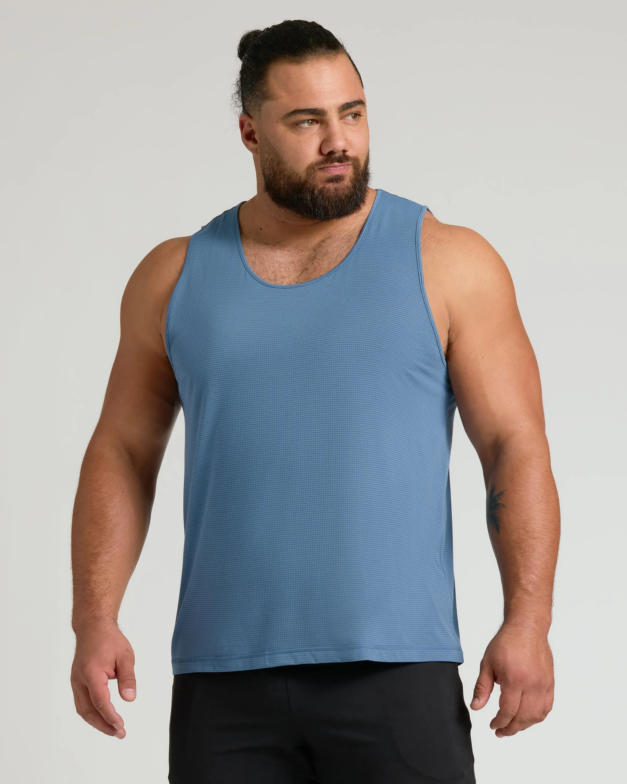 The Staple Sleeveless Active Mesh Tank 3-Pack sold by True Classic product image thumbnail 4