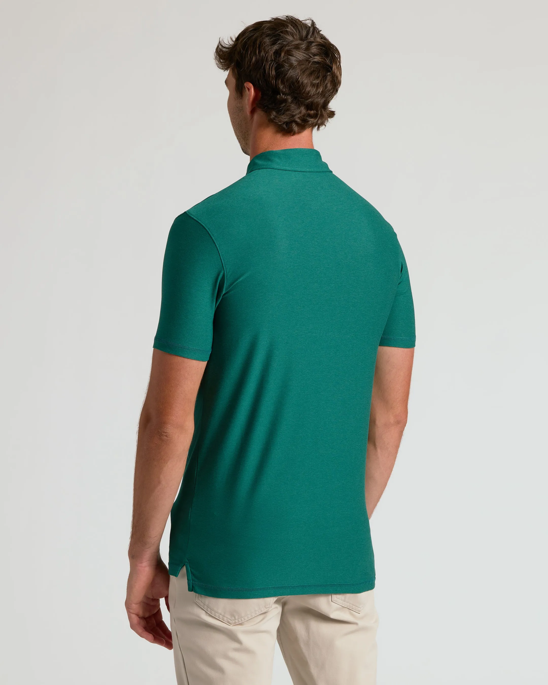 Clover Short Sleeve Tall Active Polo sold by True Classic product image thumbnail 3