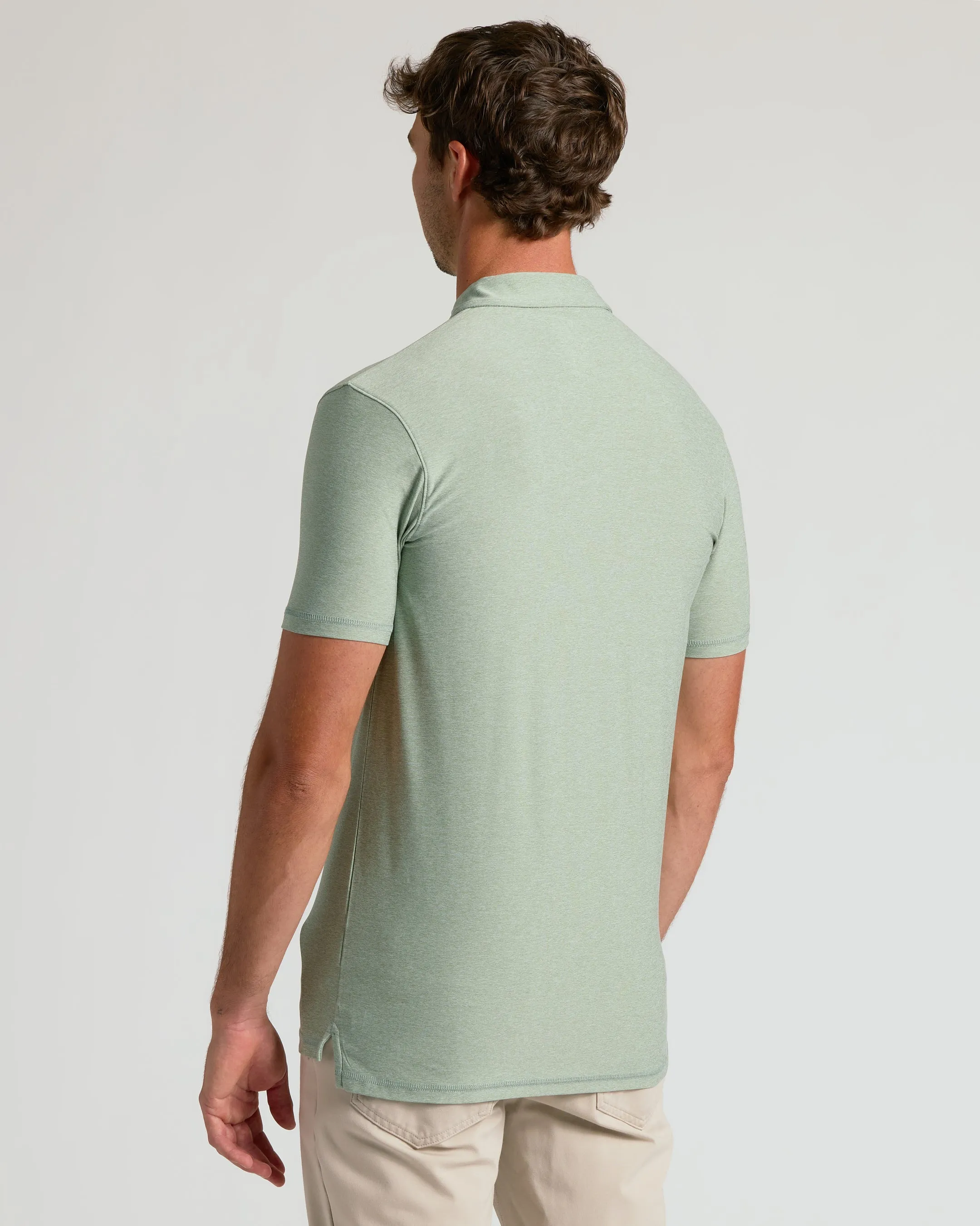 Lichen Short Sleeve Tall Active Polo sold by True Classic product image thumbnail 3