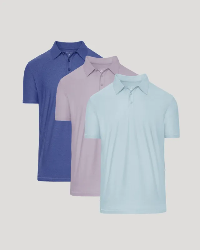 Limited Active Polo 3-Pack sold by True Classic