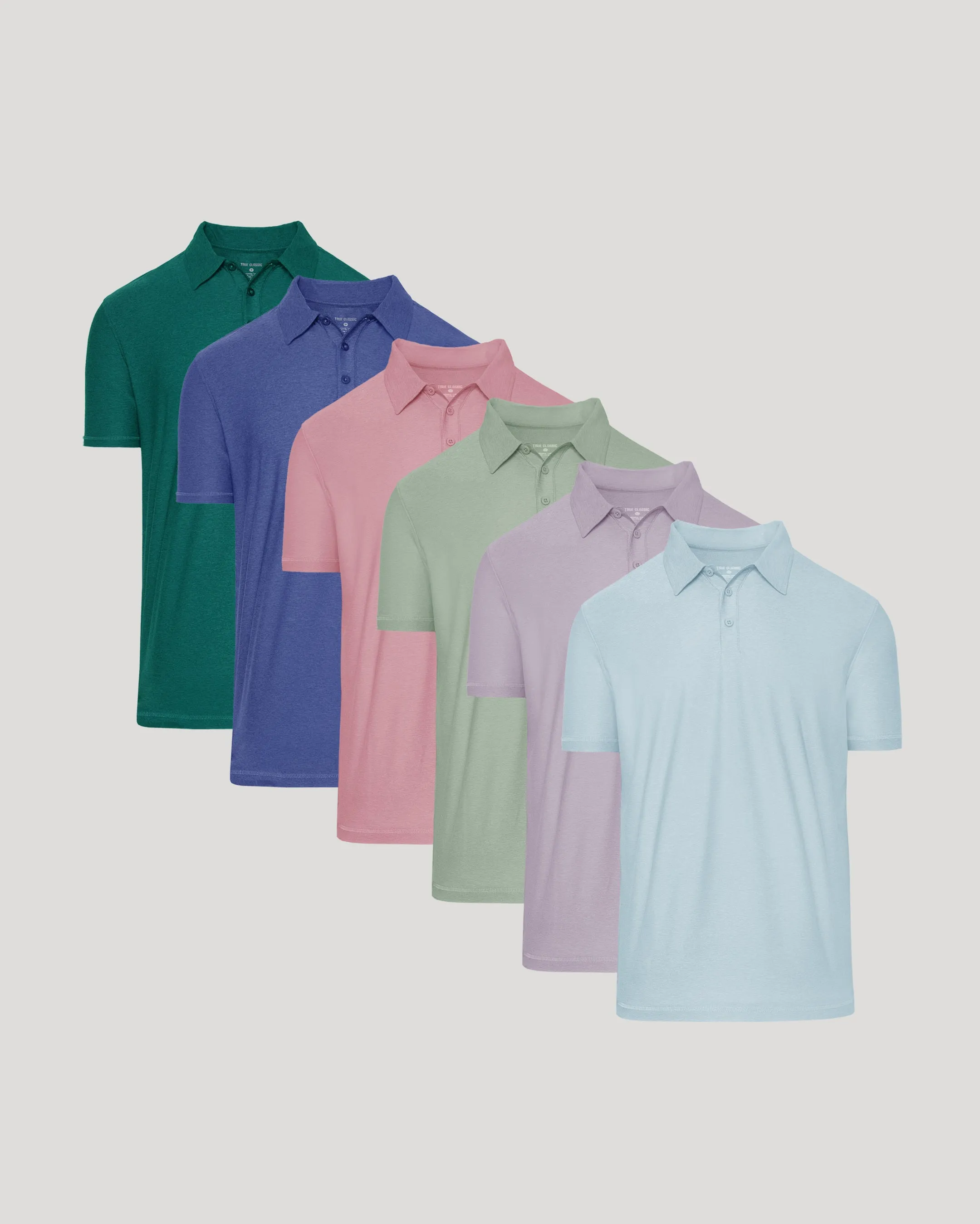 Limited Spring Active Polo 6-Pack sold by True Classic
