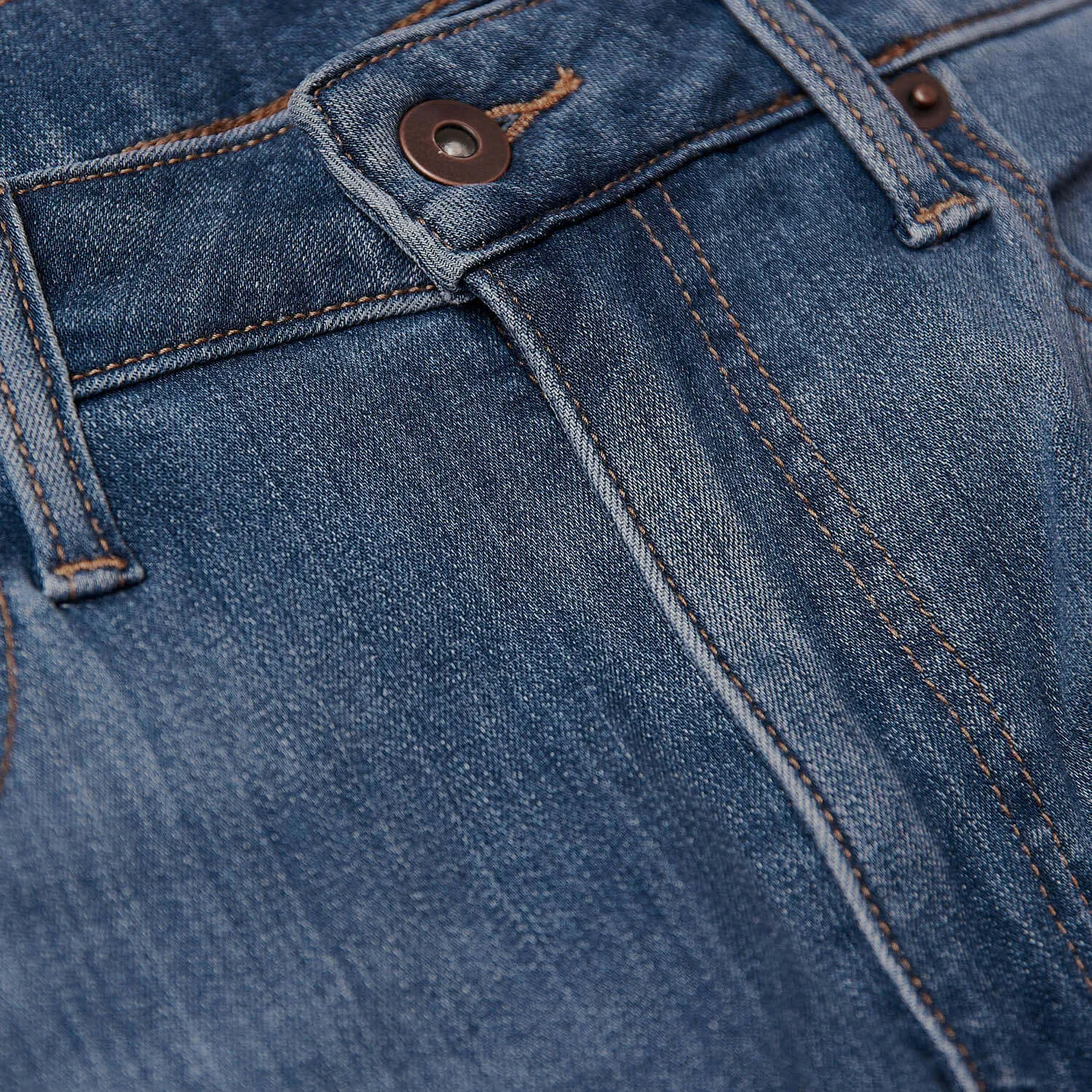 Black & Medium Indigo Wash Straight Comfort Stretch Jeans 2-Pack sold by True Classic product image thumbnail 4