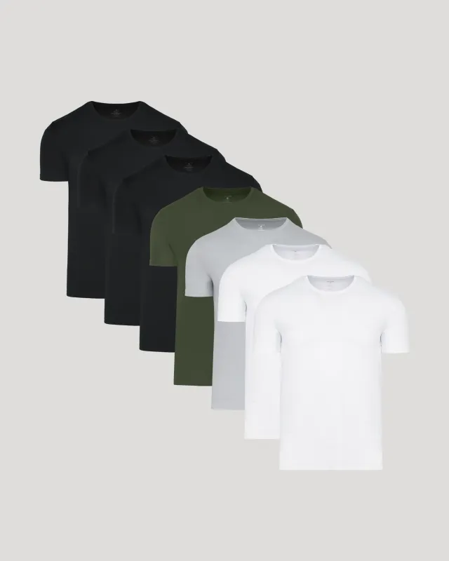 The Staple Pima Crew Neck 7-Pack sold by True Classic