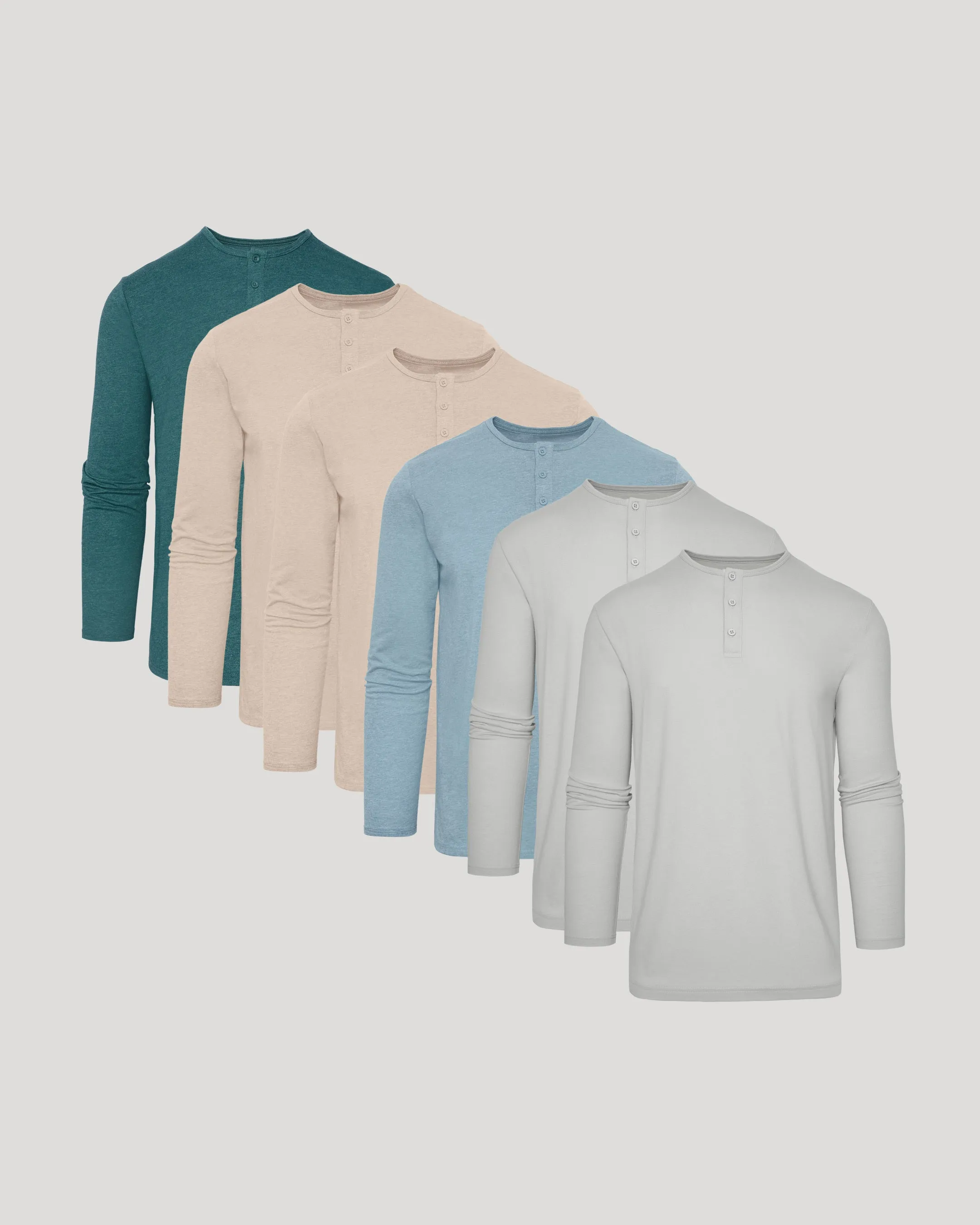 Limited Classic Long Sleeve Henley 6-Pack sold by True Classic