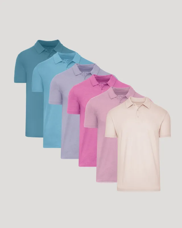 Limited Short Sleeve Classic Polo 6-Pack sold by True Classic