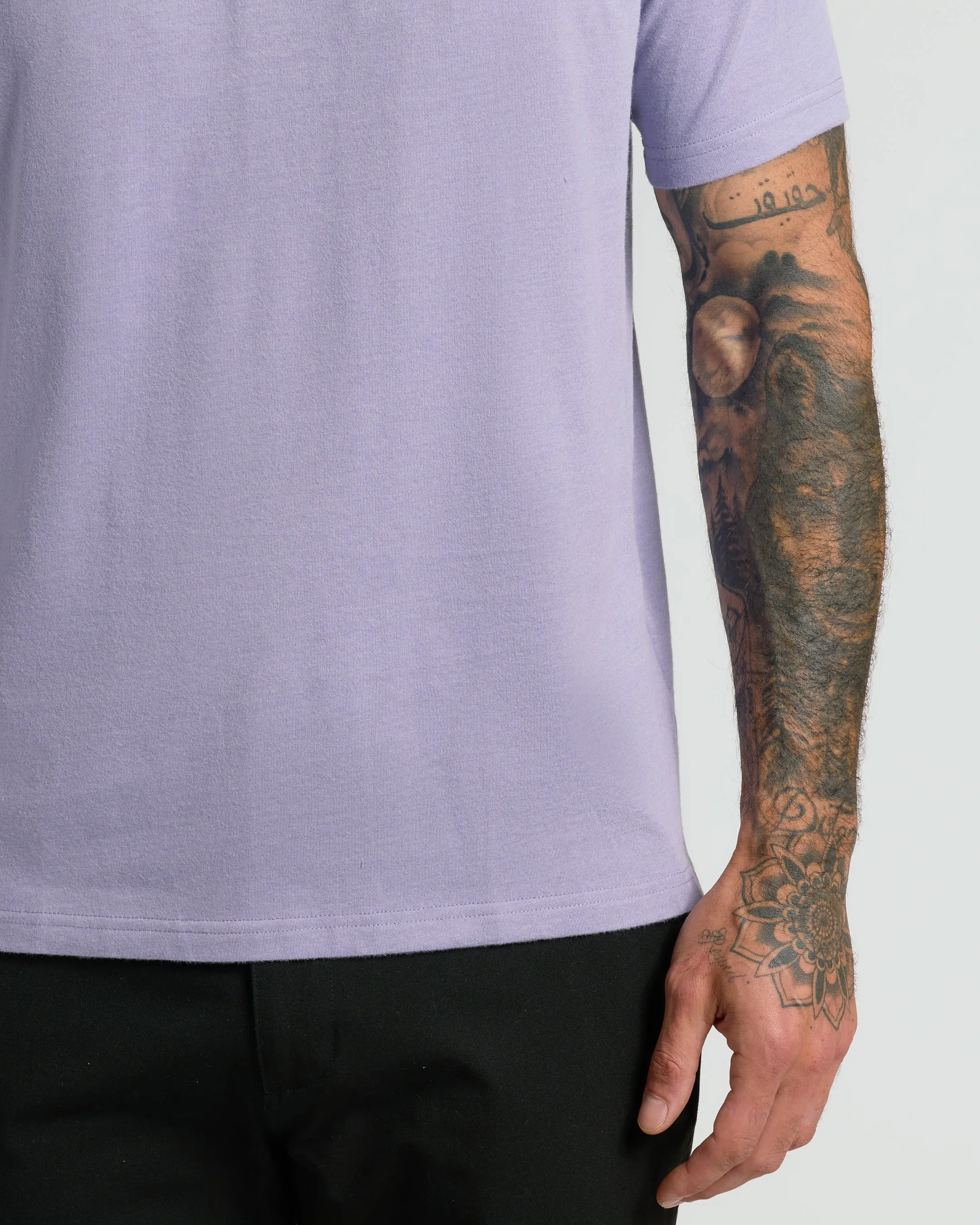 Heather Dark Orchid Short Sleeve Polo sold by True Classic product image thumbnail 5