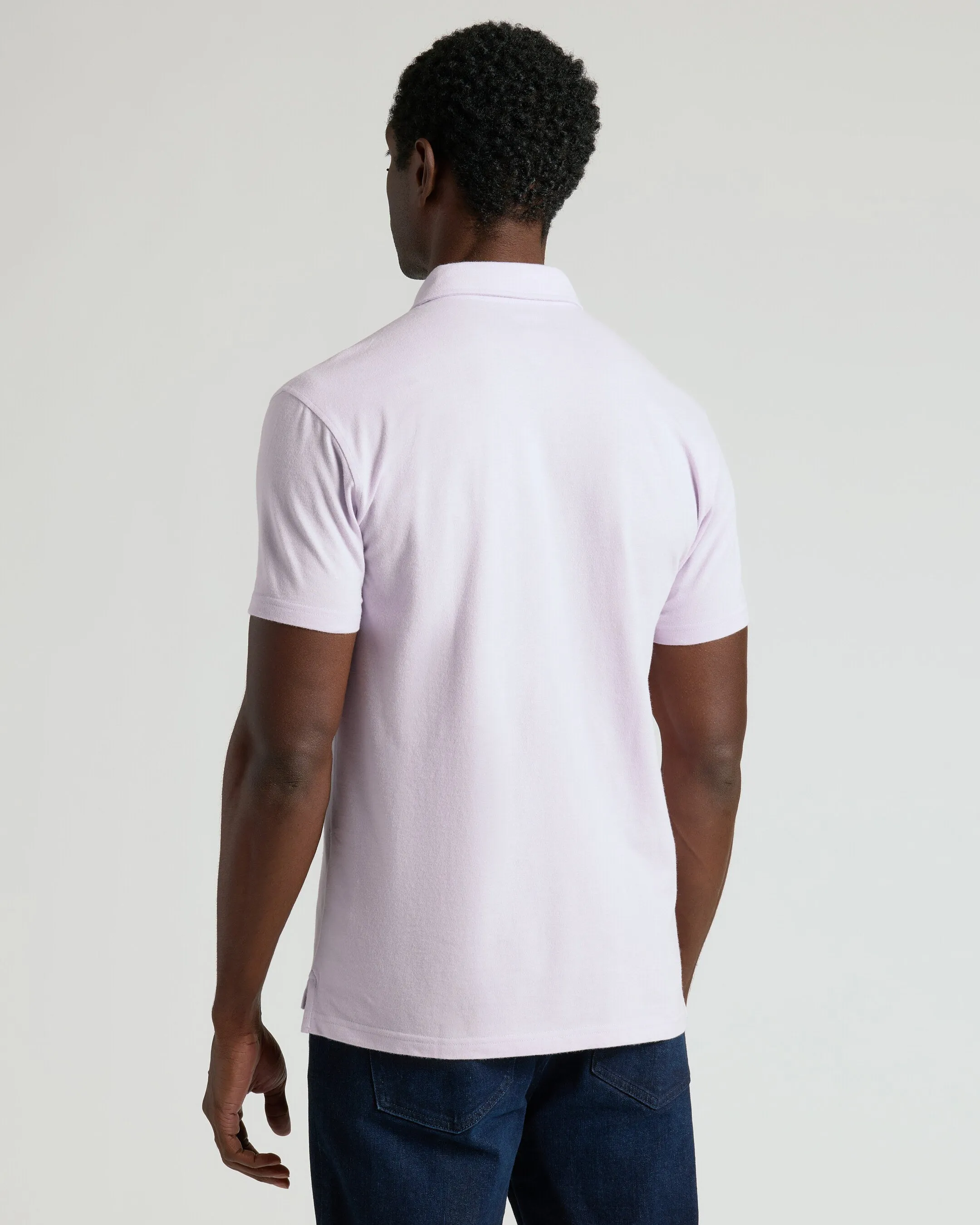 Heather Orchid Classic Polo sold by True Classic product image thumbnail 3