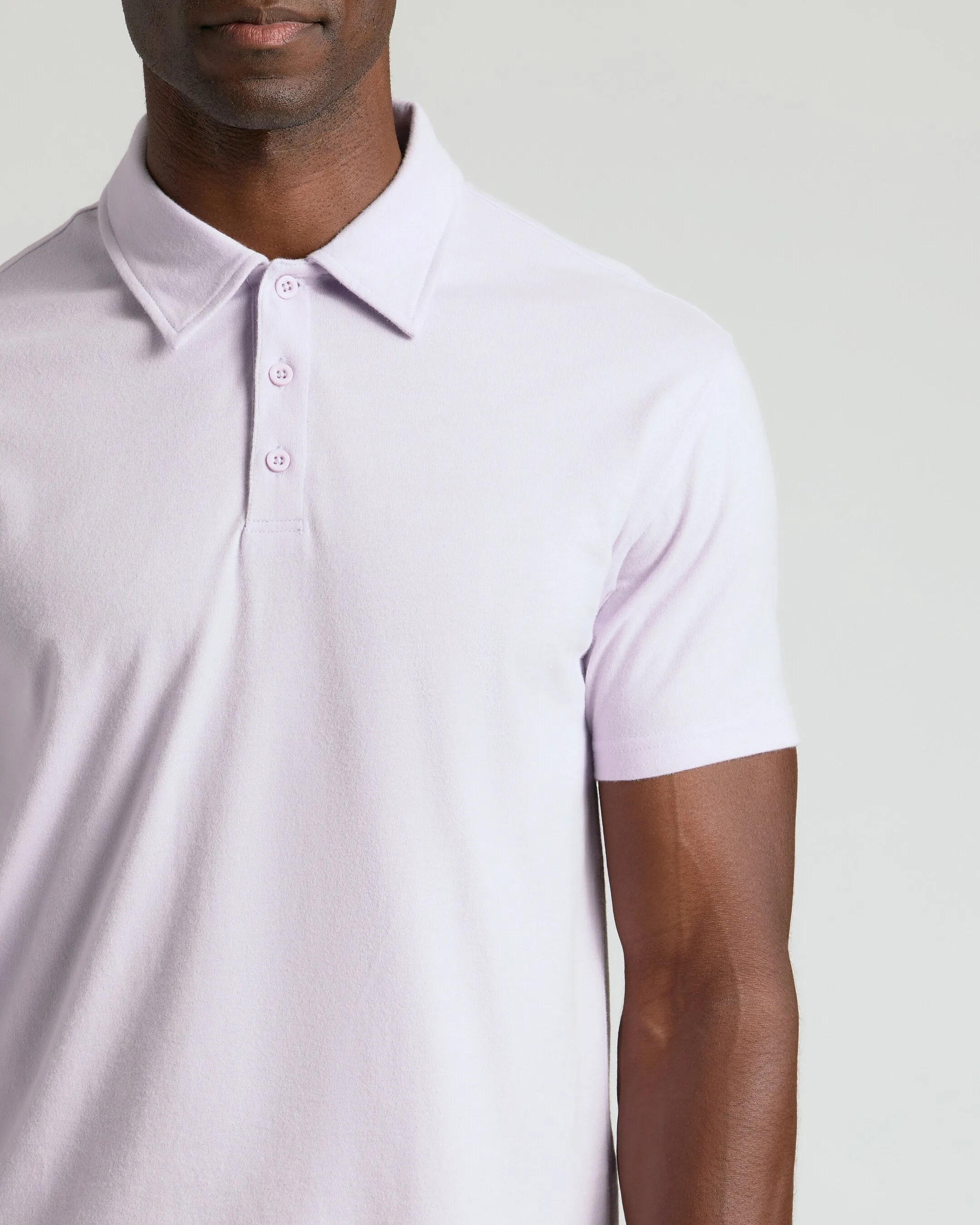 Heather Orchid Classic Polo sold by True Classic product image thumbnail 4