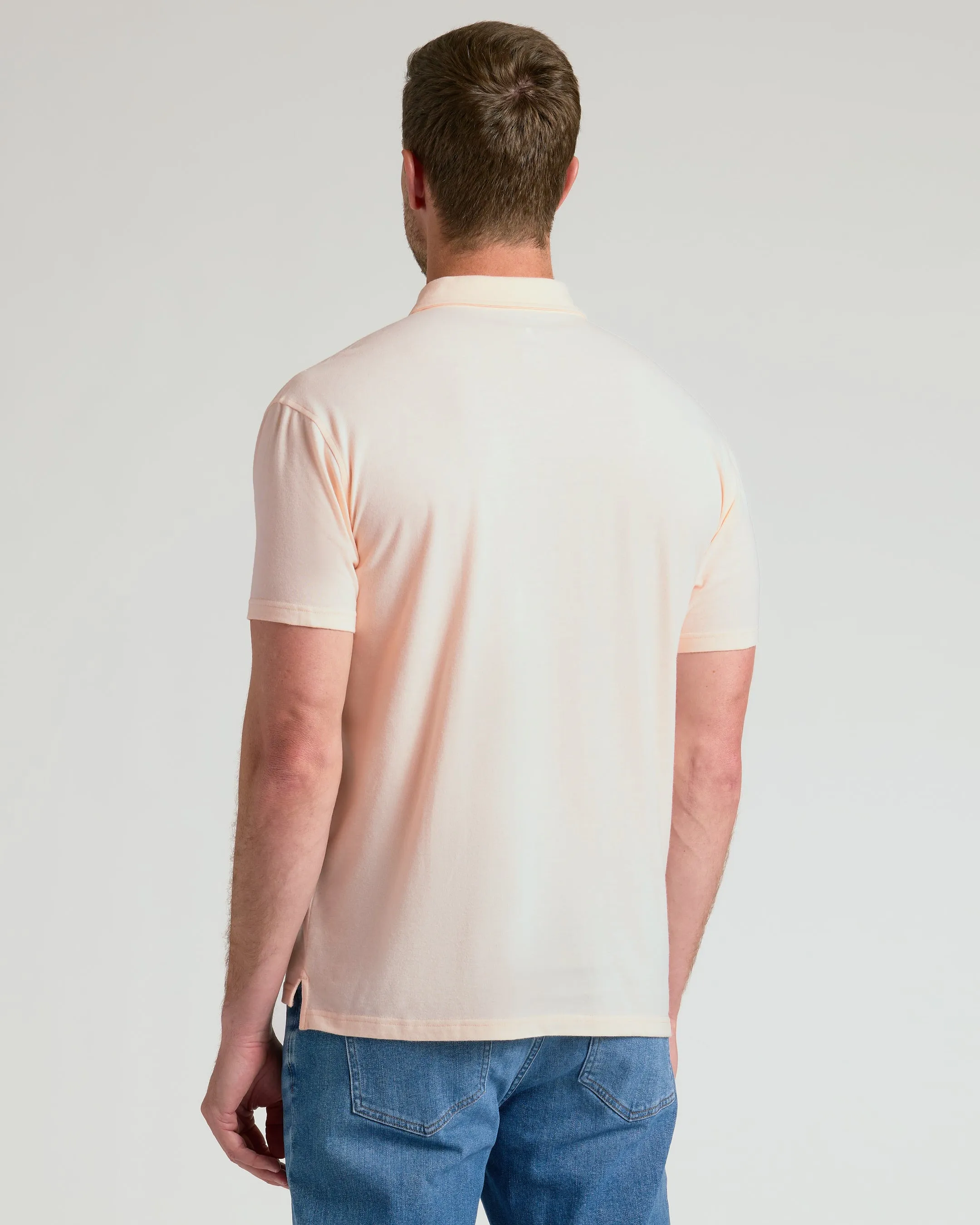 Coral Blush Classic Polo sold by True Classic product image thumbnail 3