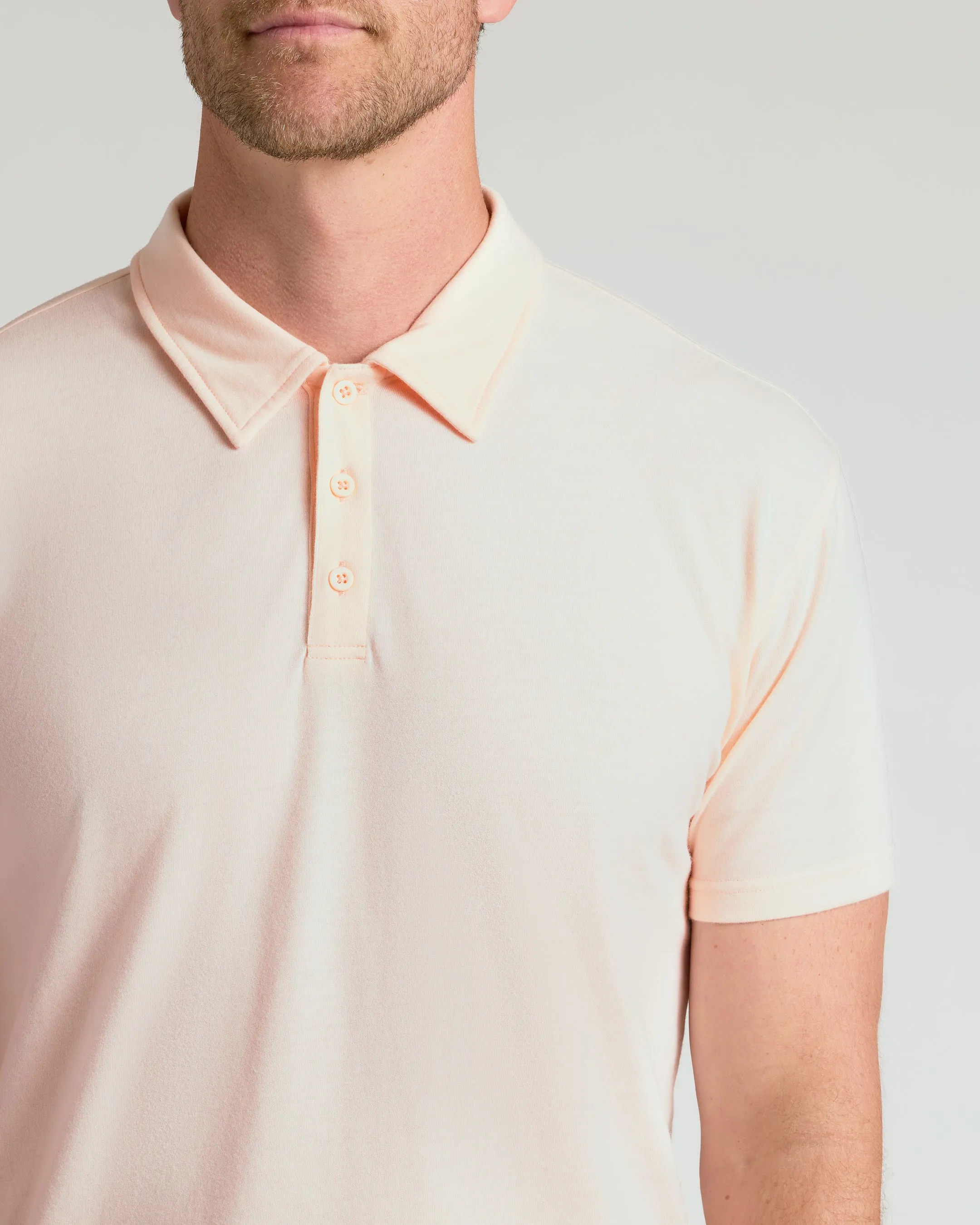 Coral Blush Classic Polo sold by True Classic product image thumbnail 5