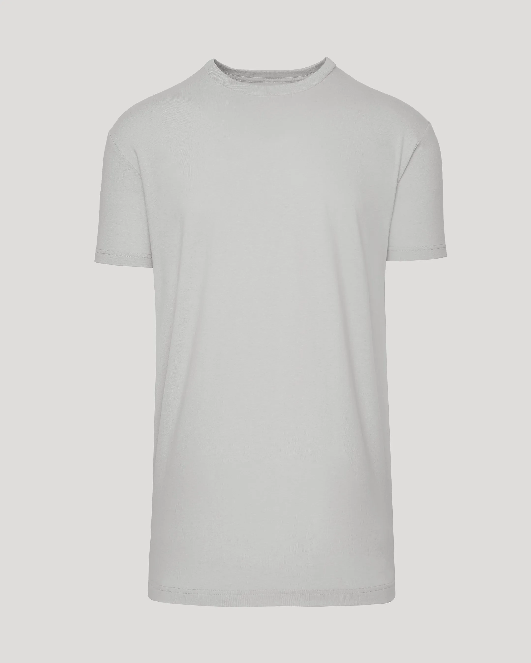 Steel Tall Straight Hem Crew Neck T-Shirt sold by True Classic product image thumbnail 2