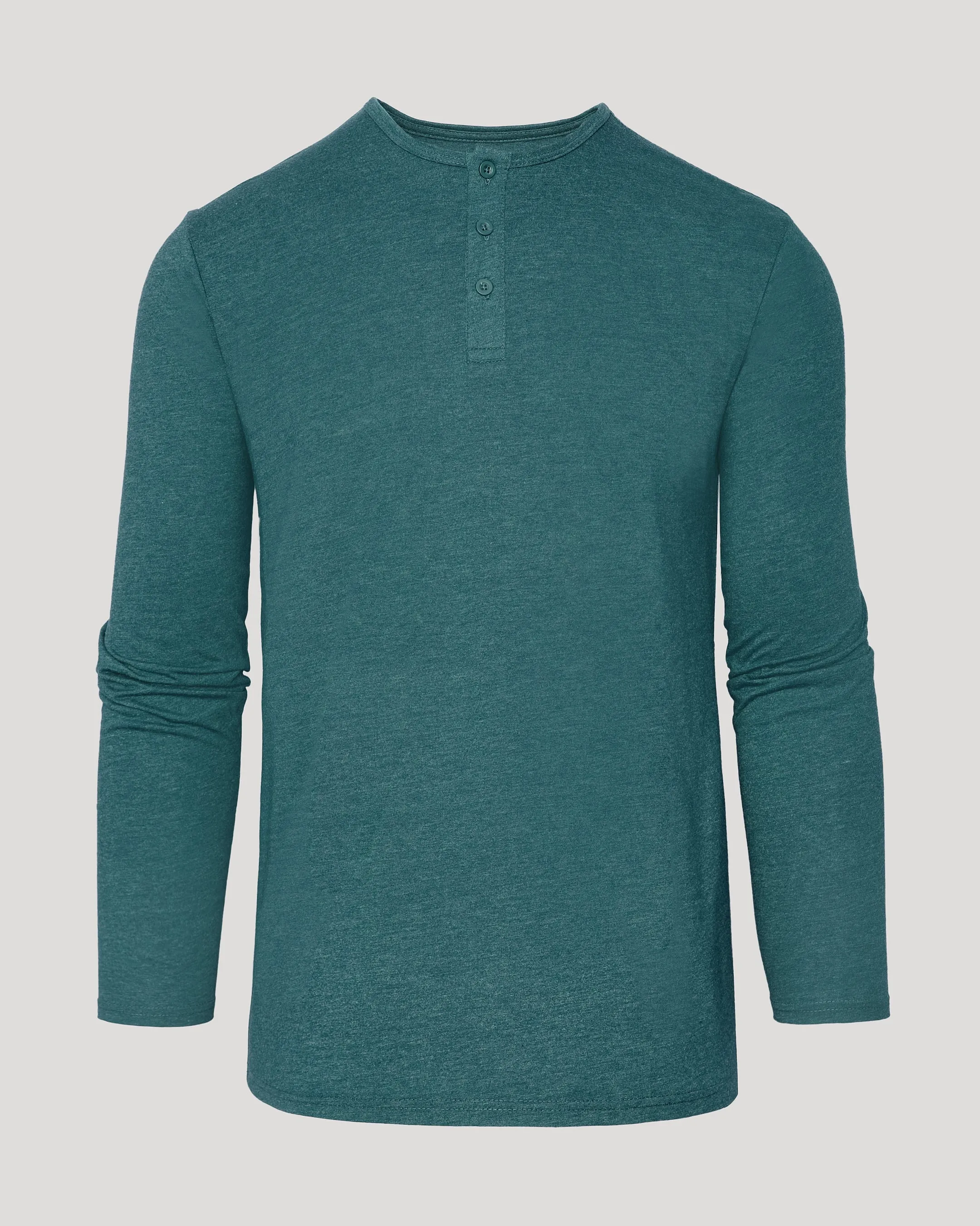 Heather Seafarer Classic Long Sleeve Henley sold by True Classic product image thumbnail 2