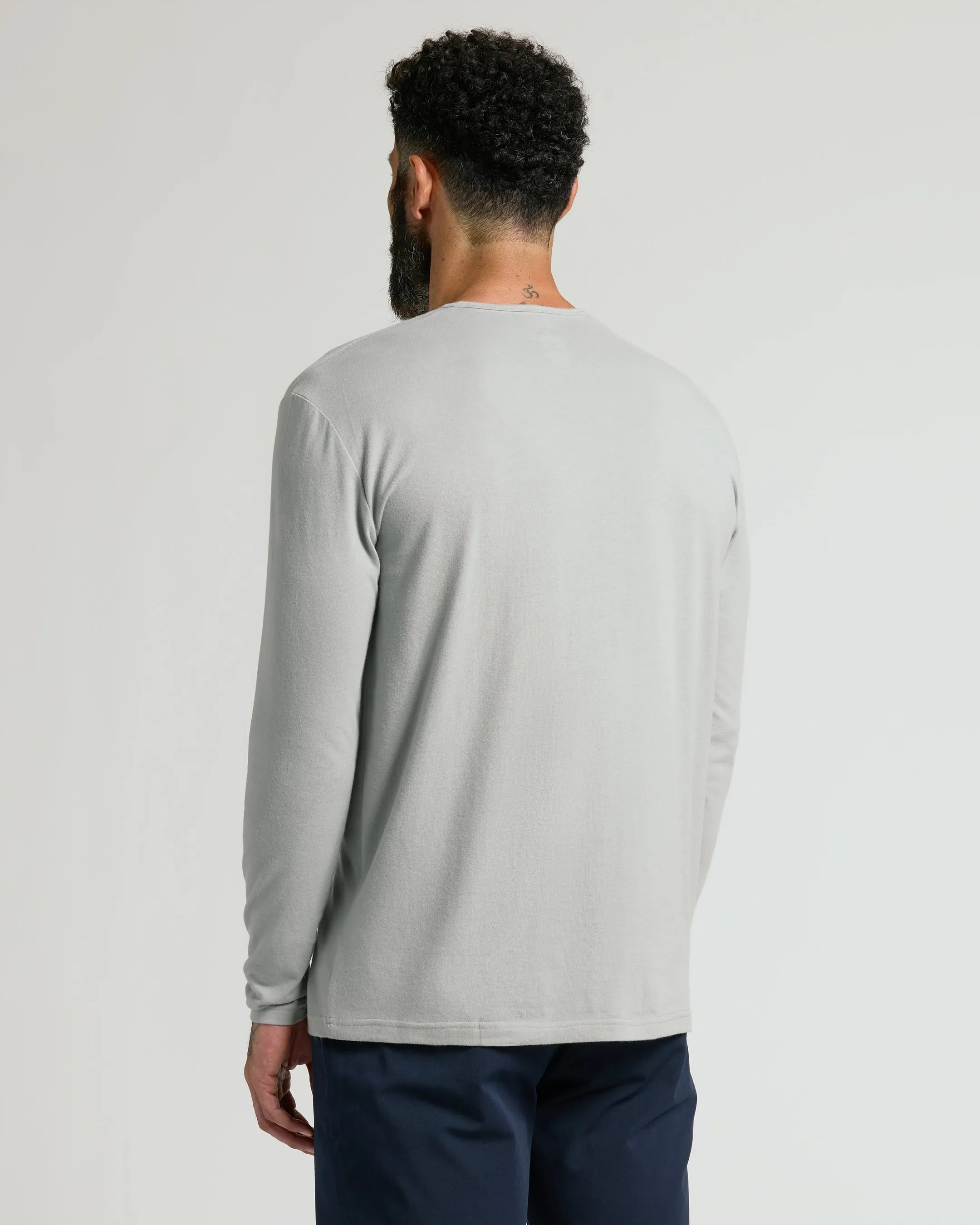 Steel Classic Long Sleeve Henley sold by True Classic product image thumbnail 3
