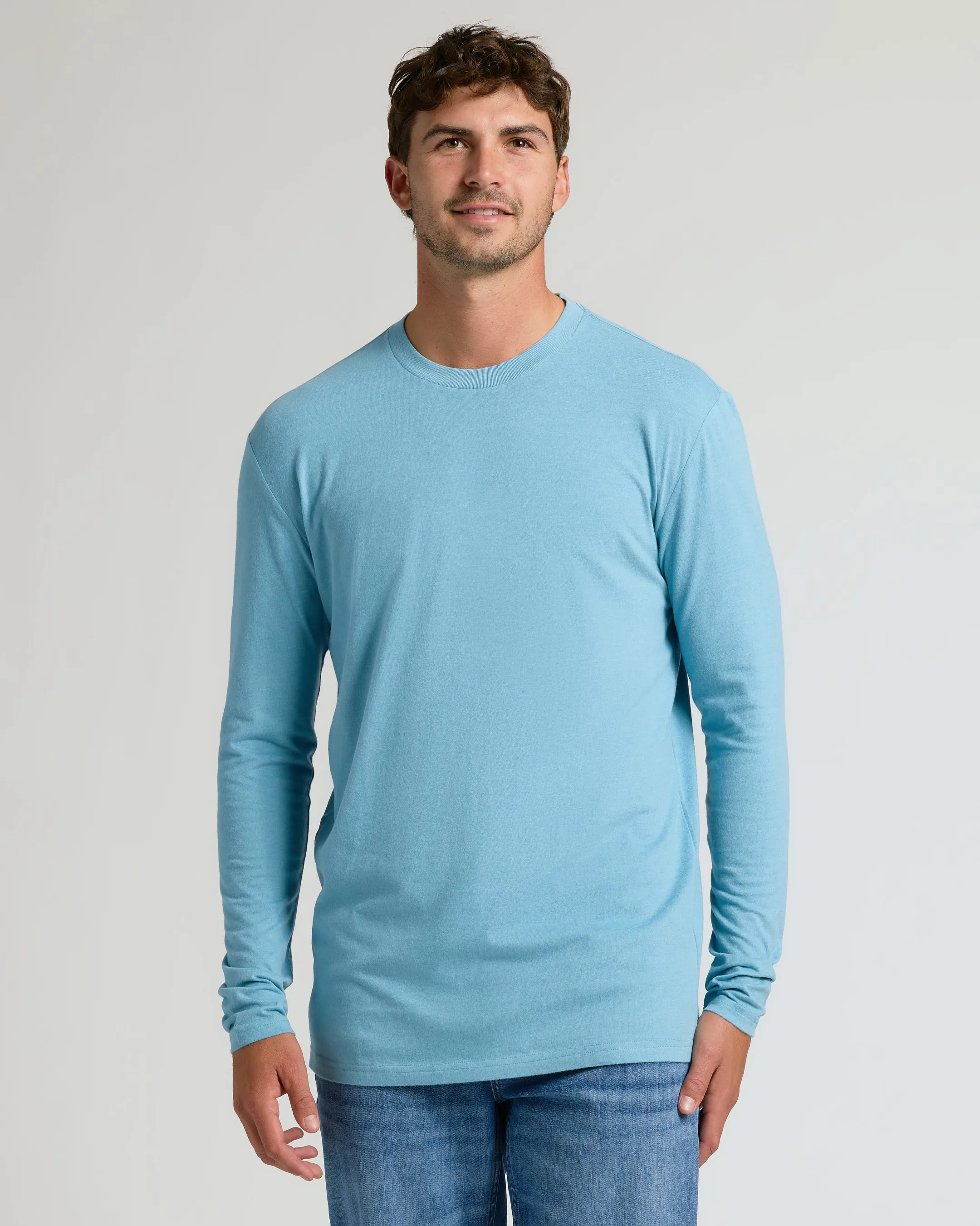 Heather Voyager Tall Long Sleeve T-Shirt sold by True Classic