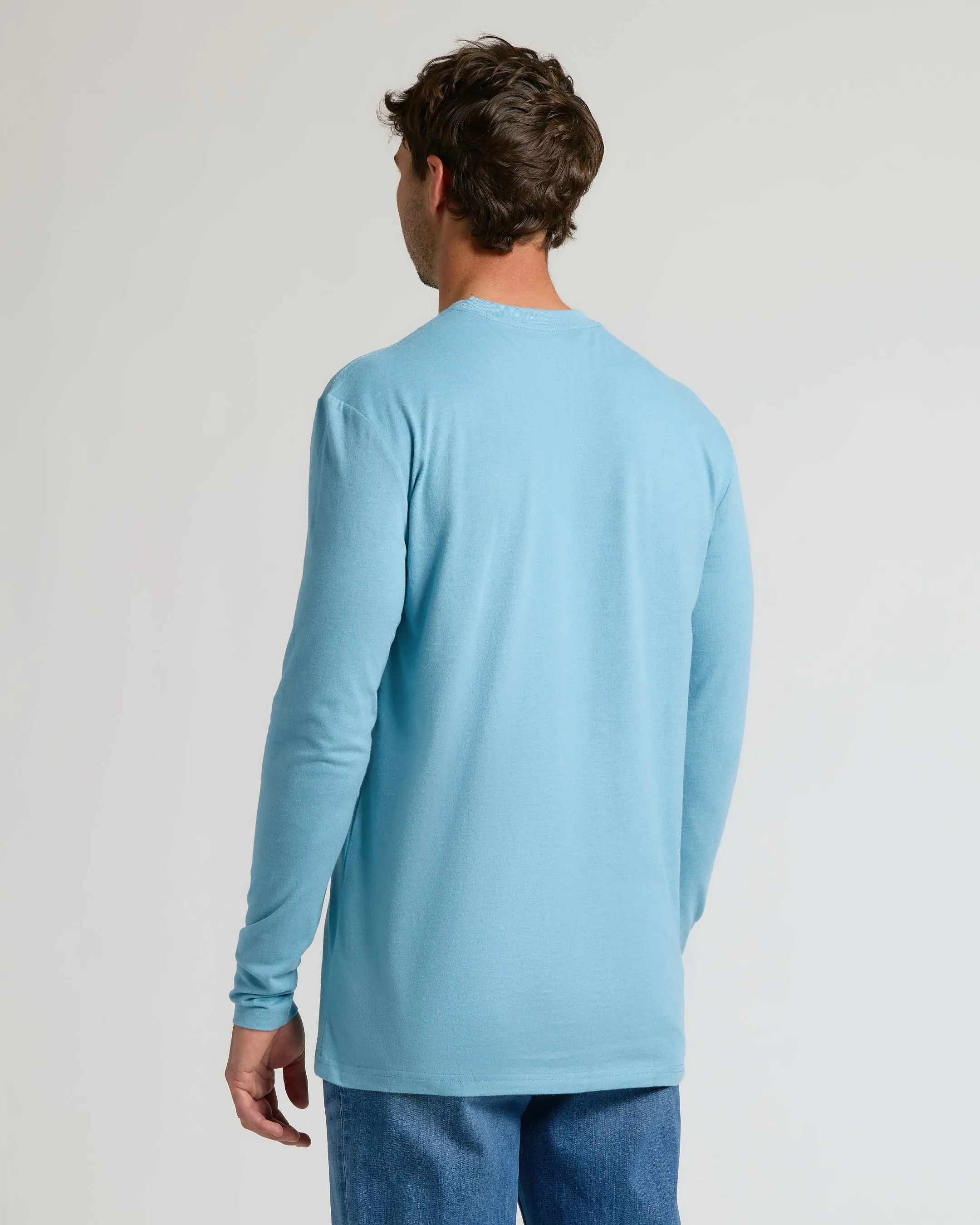 Heather Voyager Tall Long Sleeve T-Shirt sold by True Classic product image thumbnail 3