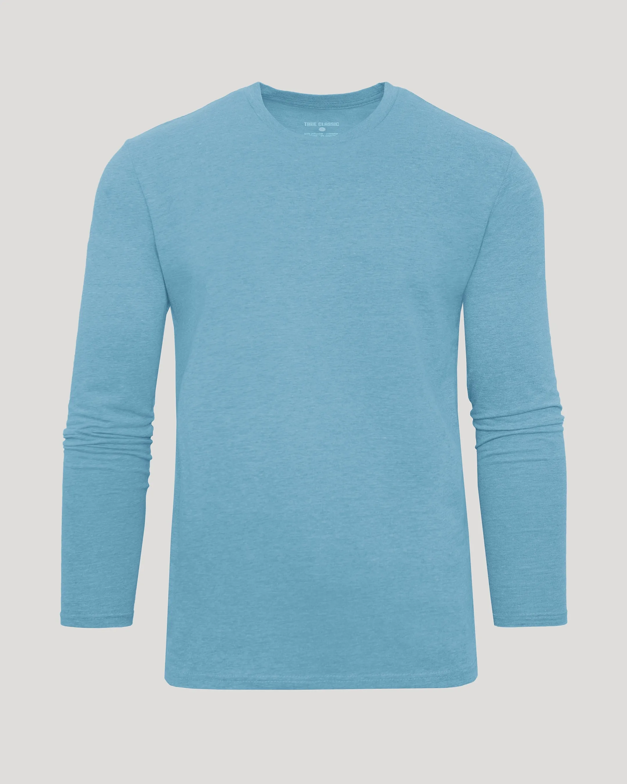Heather Voyager Classic Long Sleeve Crew Neck sold by True Classic product image thumbnail 2