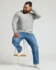 Steel Classic Long Sleeve Crew Neck sold by True Classic